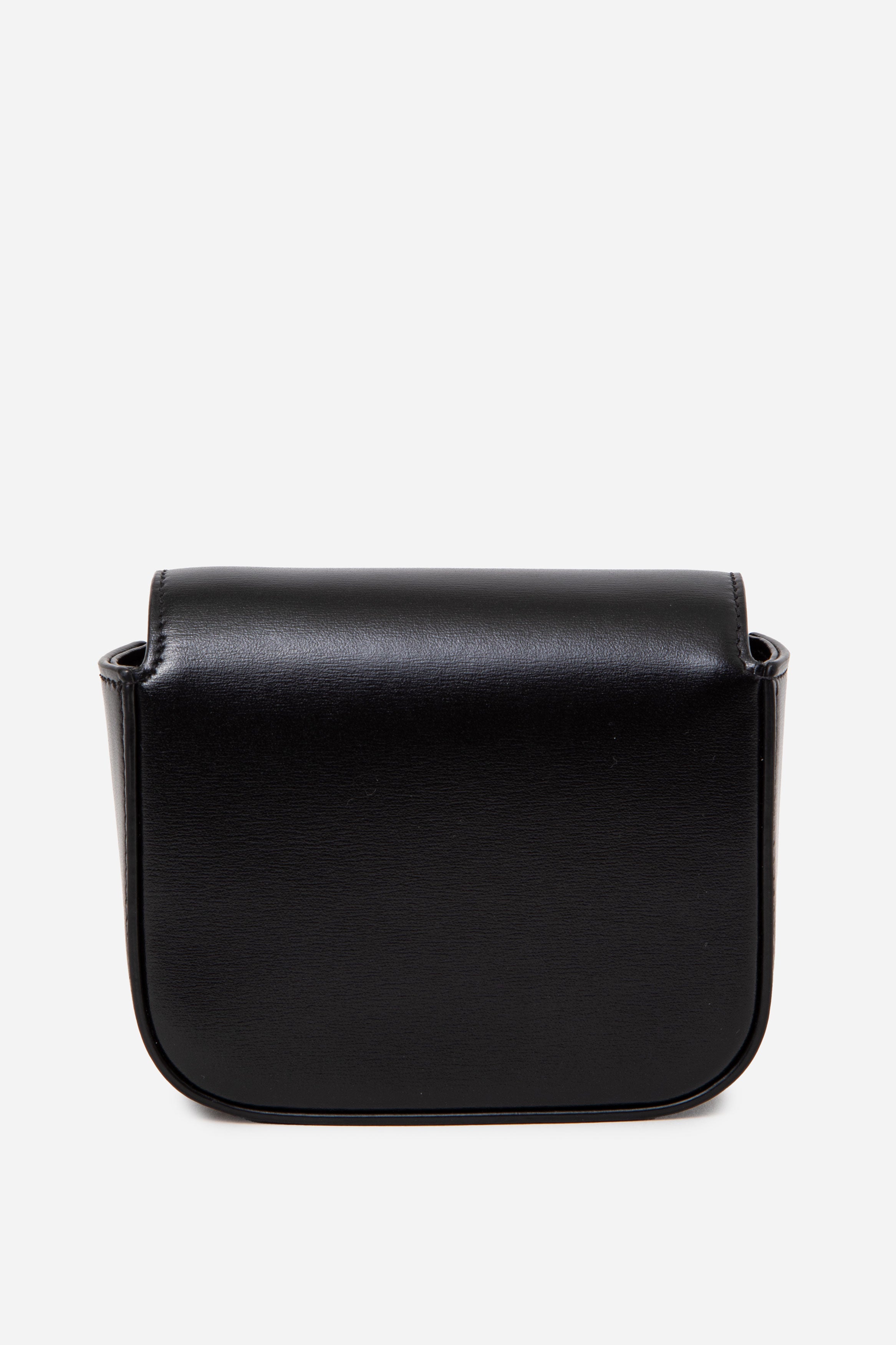 Celine 2021 MINI CLAUDE IN SHINY CALFSKIN BLACK
