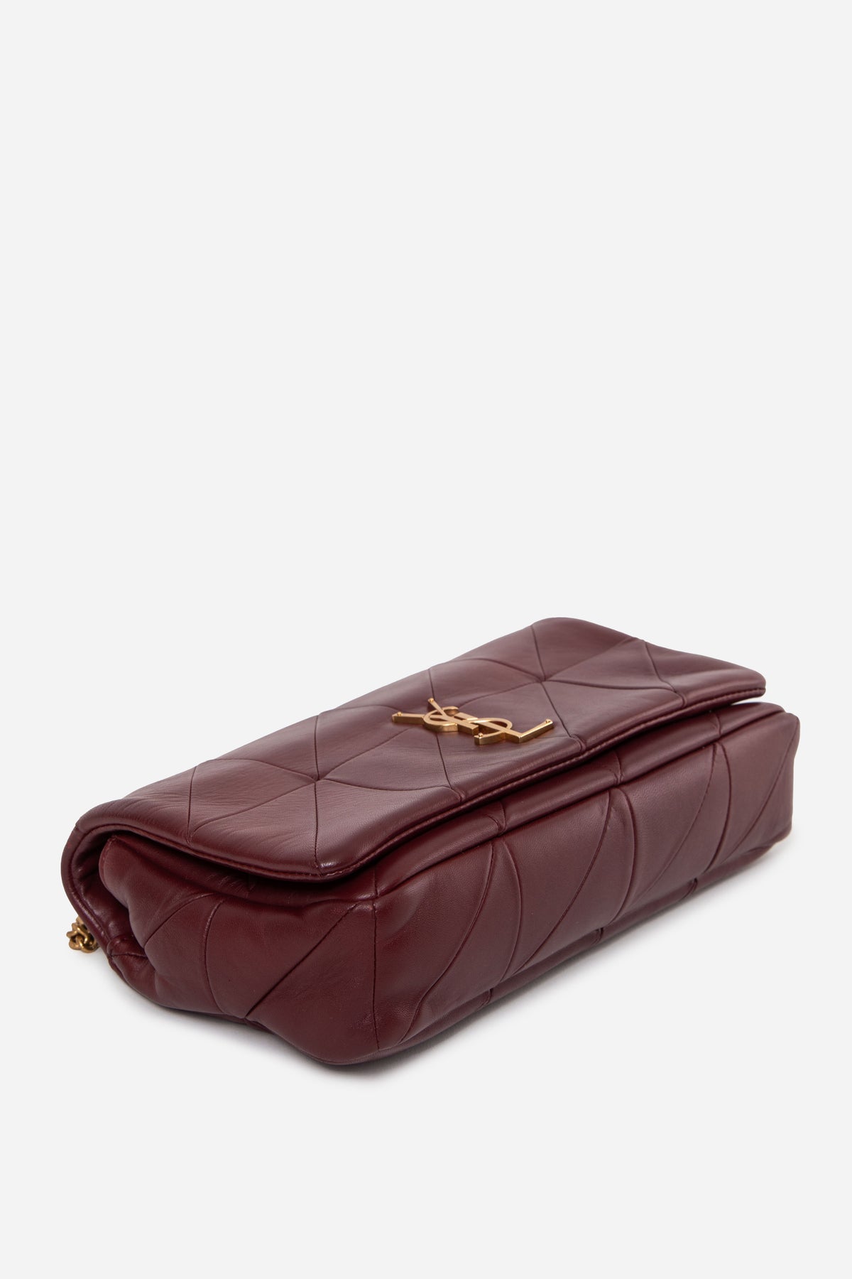 Saint Laurent 2018 Bordeaux Lambskin Medium Jamie Shoulder Bag
