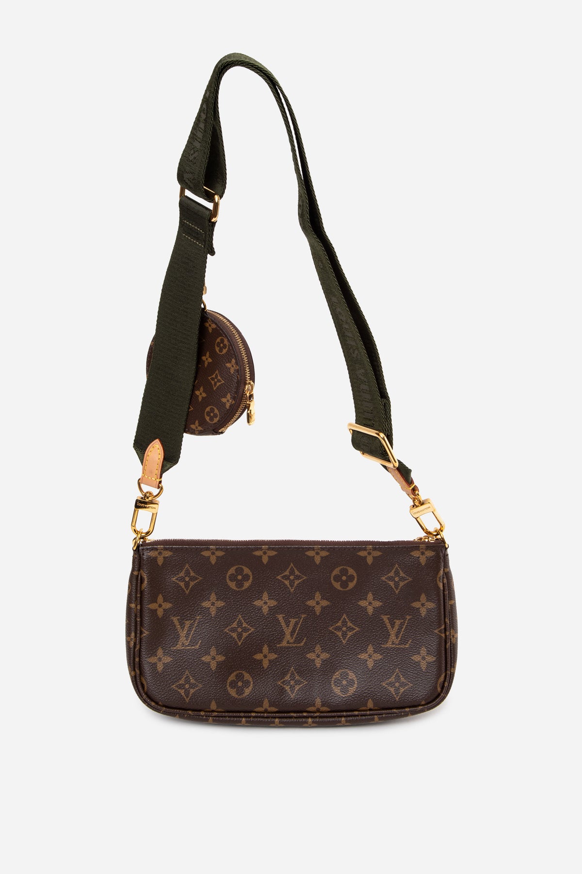 Louis Vuitton Multi Pochette Accessoires Green/Monogram