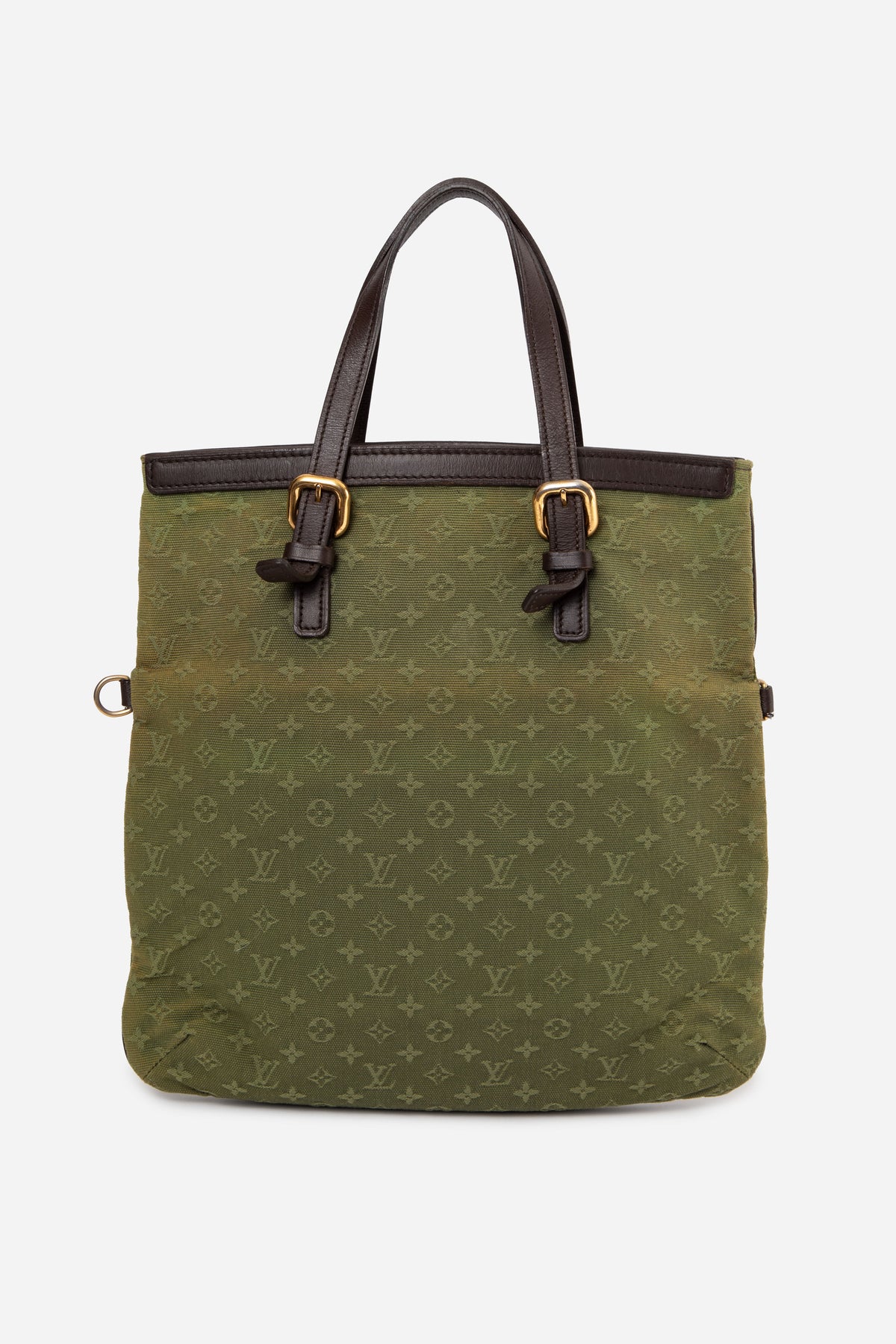 Louis Vuitton 2003 Green Monogram Mini Francoise Bag