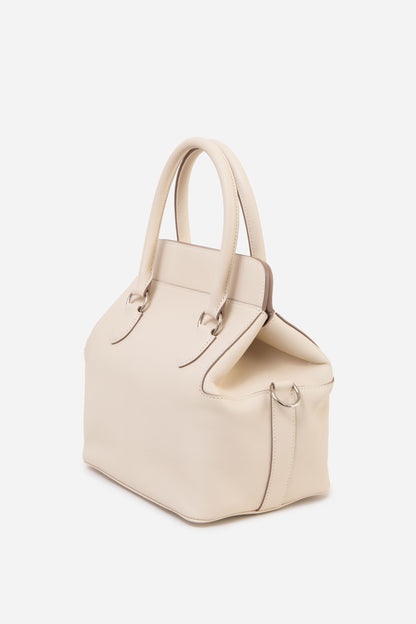 Hermès 2017 White Swift Leather Toolbox 20