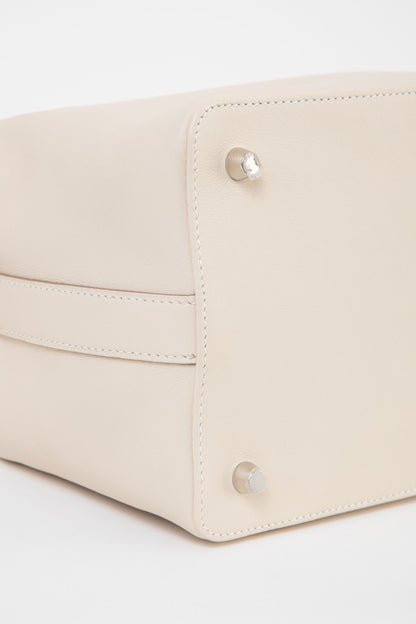 Hermès 2017 White Swift Leather Toolbox 20