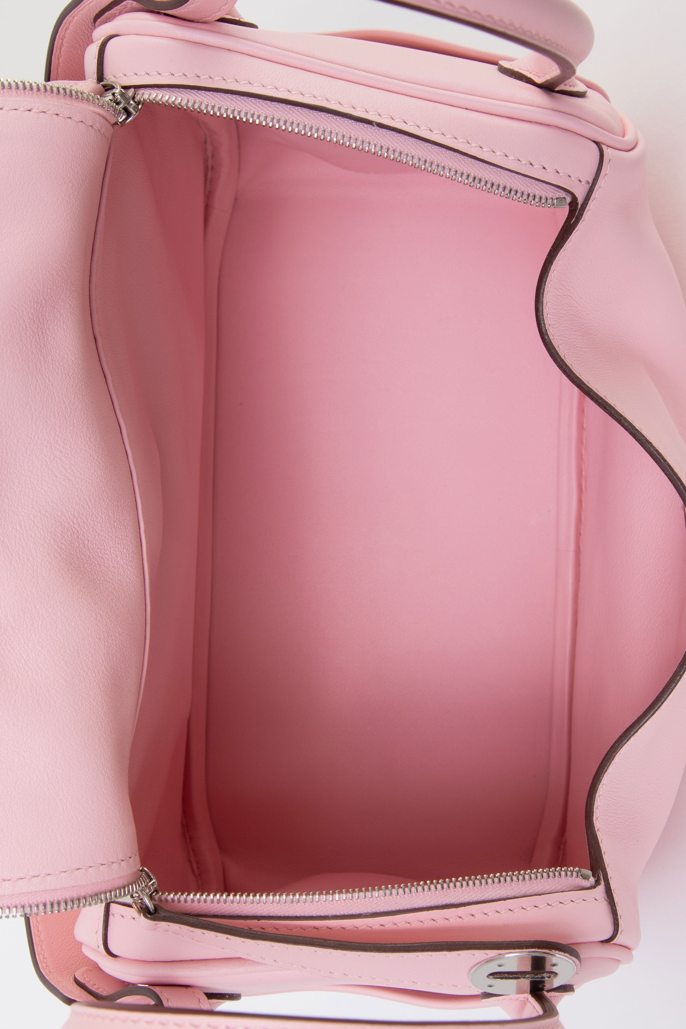 Hermes 2016 Pink Swift Leather Lindy 26 Shoulder Bag