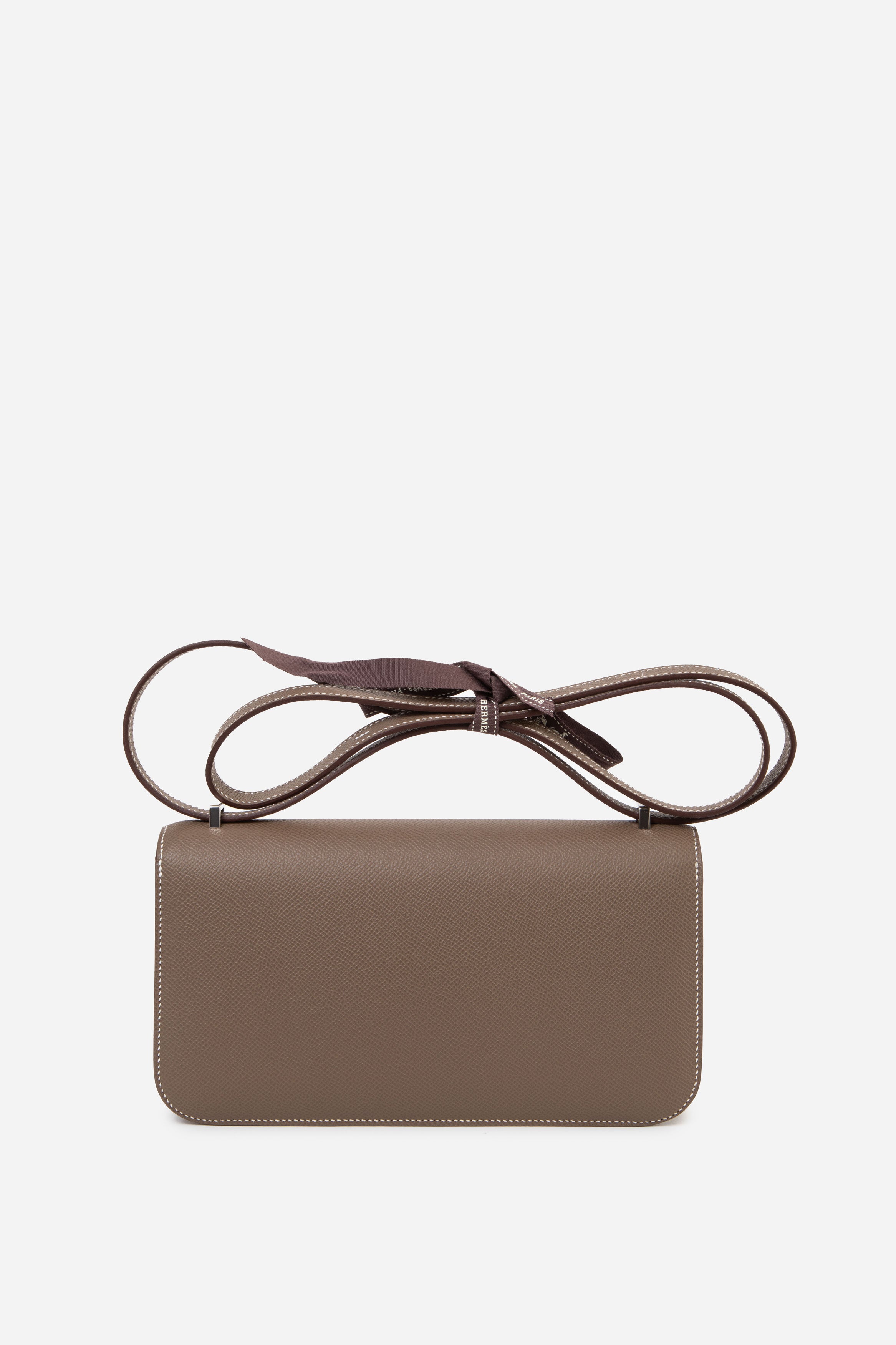 Hermès 2024 Etoupe Epsom Leather Constance Elan