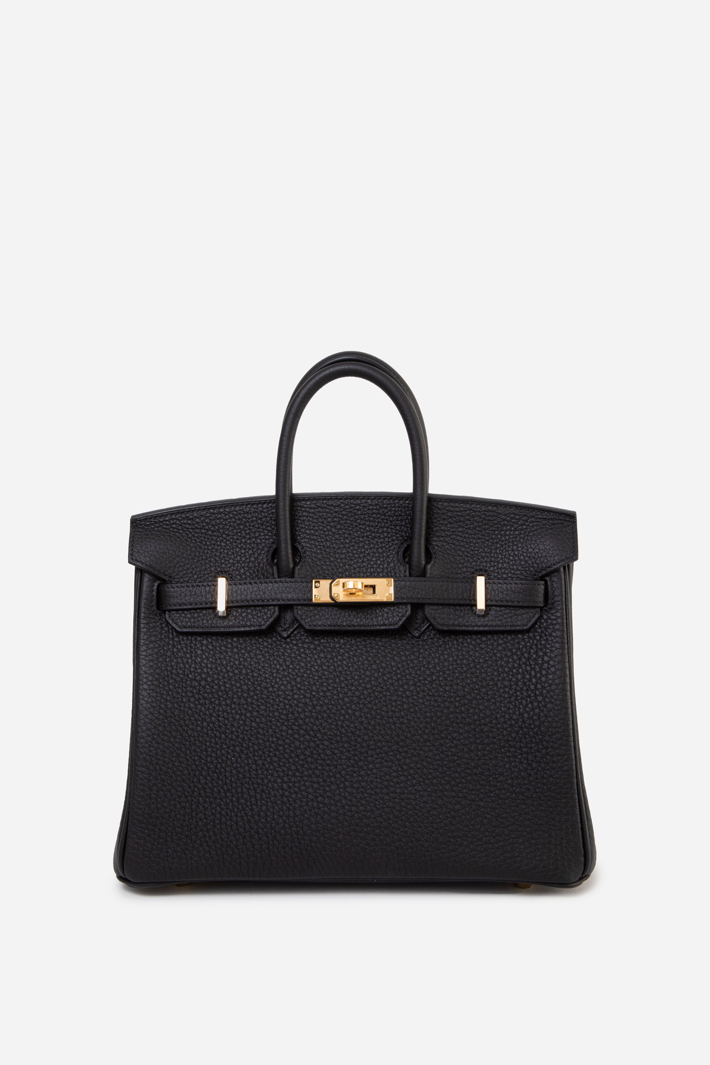 Hermes 2021 Black Togo Leather GHW Birkin 25