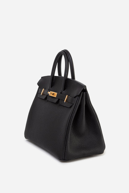 Hermes 2021 Black Togo Leather GHW Birkin 25