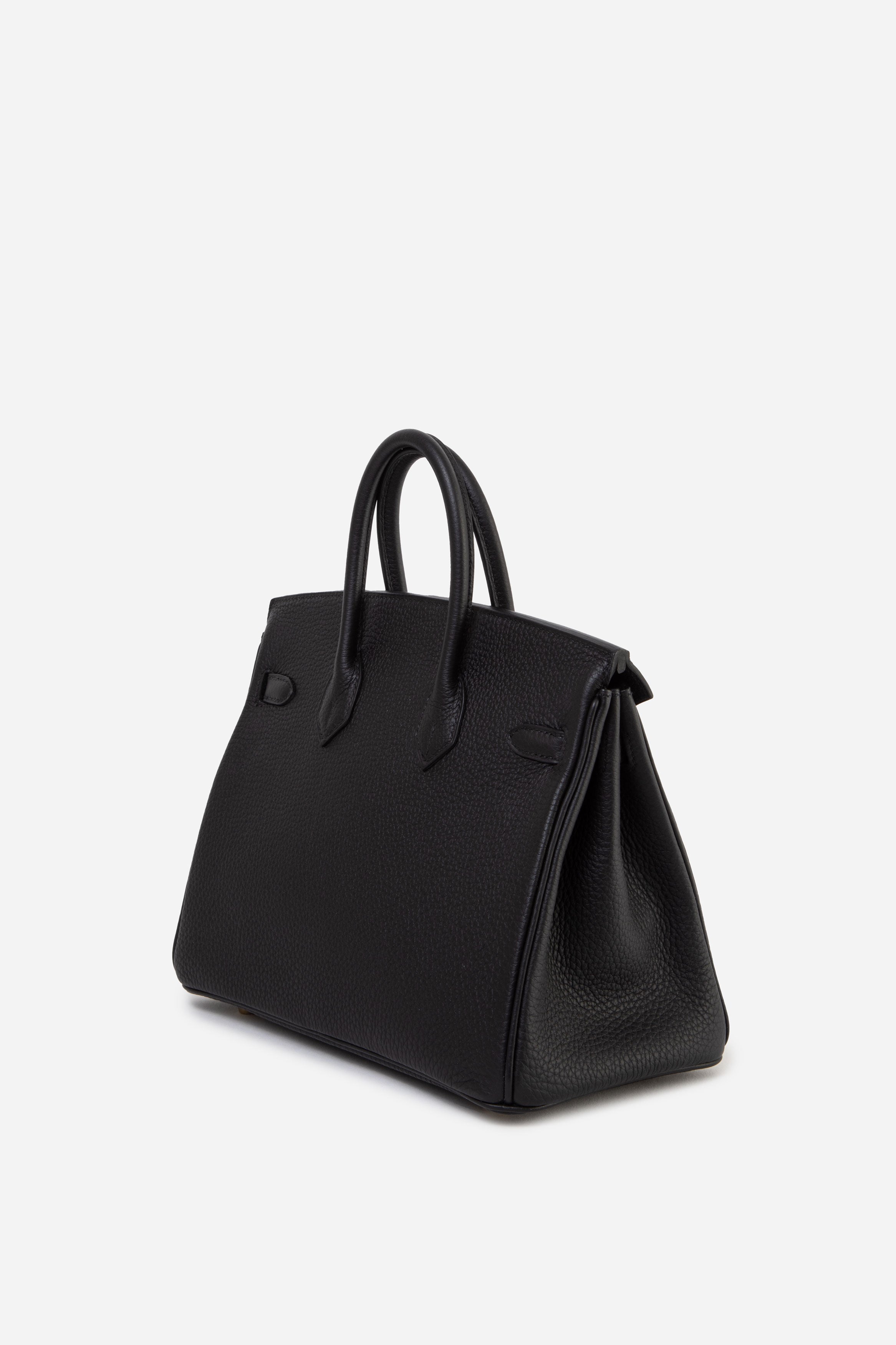 Hermes 2021 Black Togo Leather GHW Birkin 25