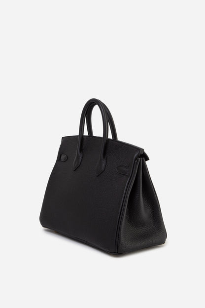 Hermes 2021 Black Togo Leather GHW Birkin 25