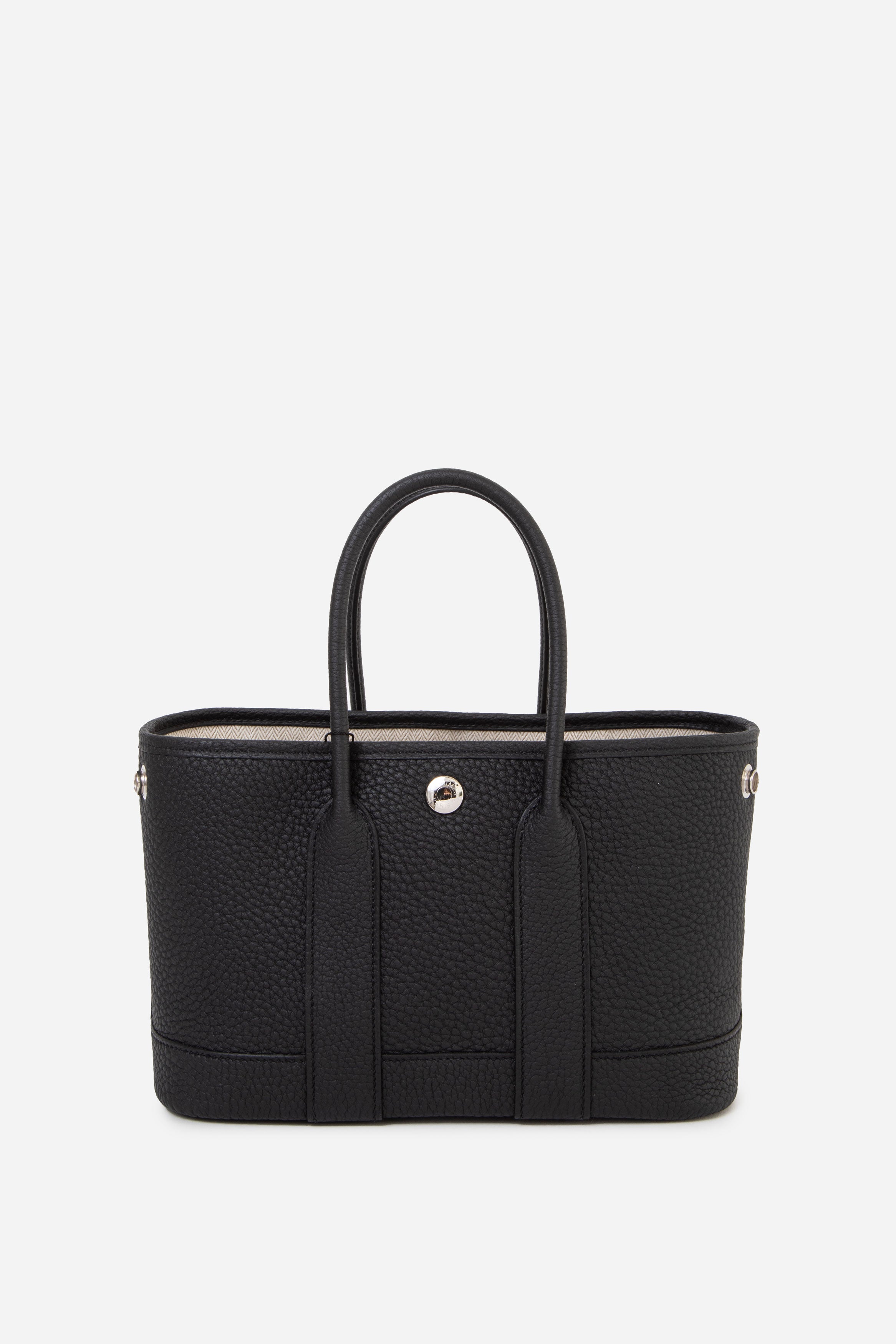 Hermes 2025 Black Negonda Leather Mini Garden 23