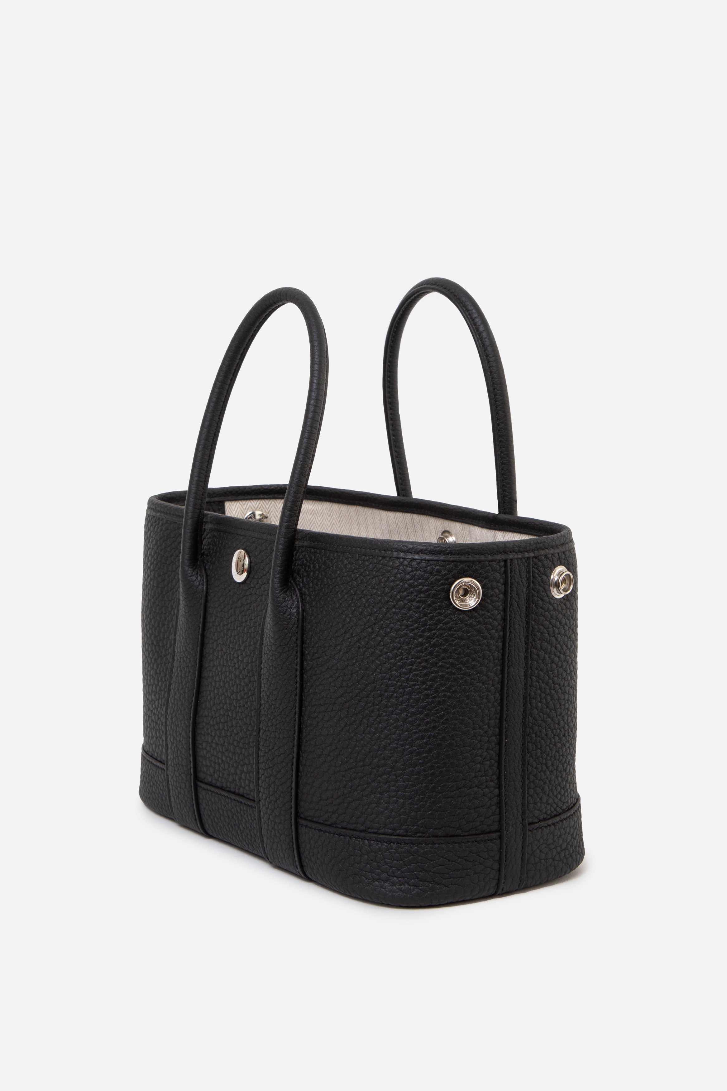 Hermes 2025 Black Negonda Leather Mini Garden 23