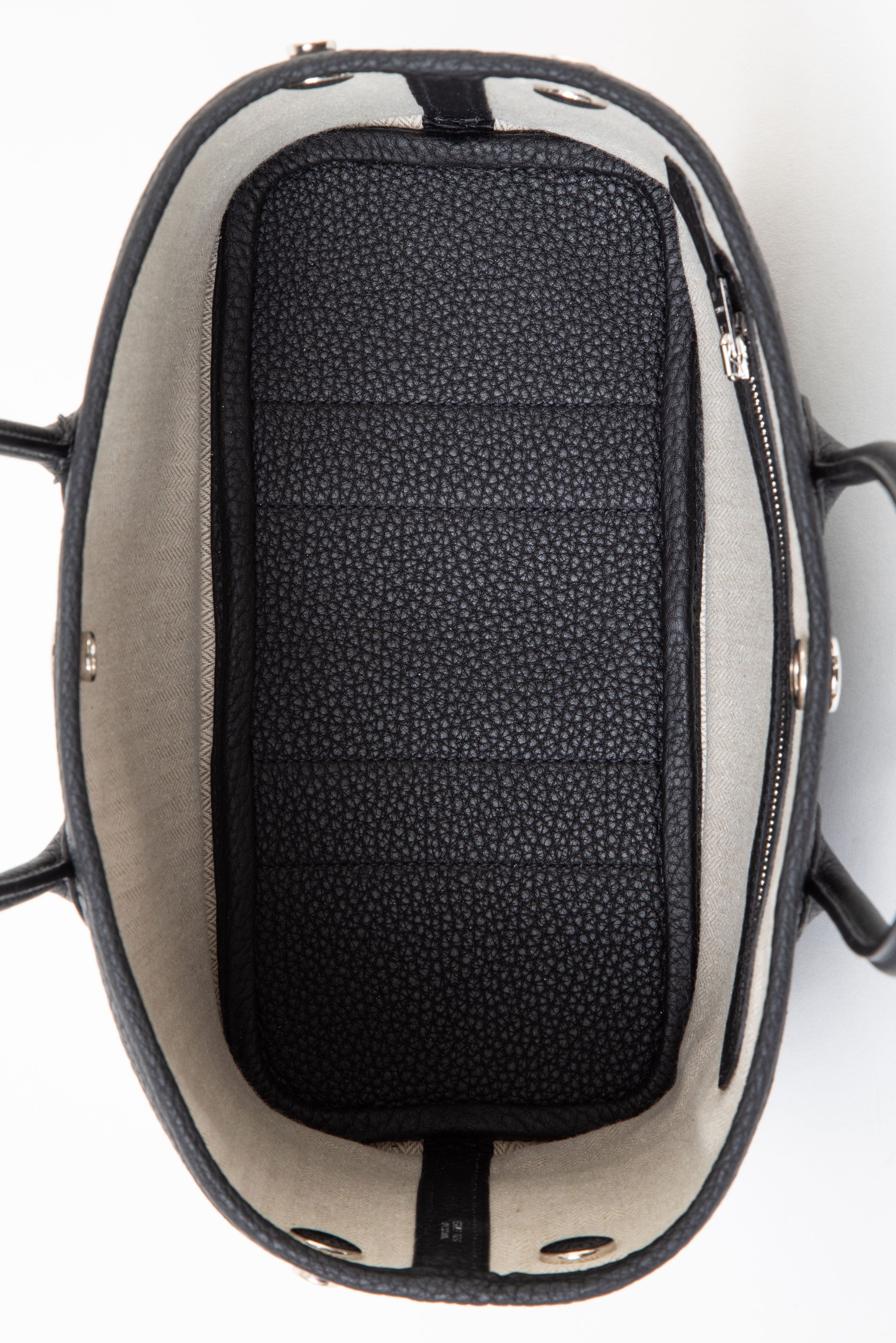 Hermes 2025 Black Negonda Leather Mini Garden 23