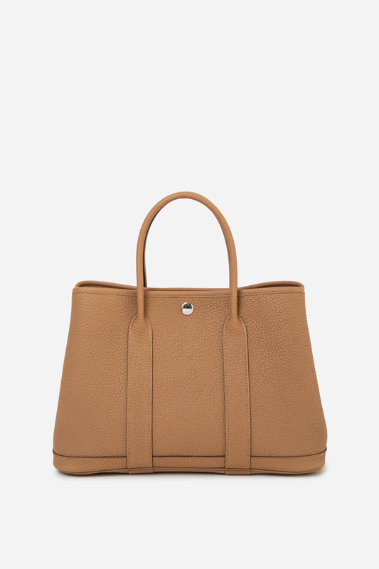 Hermes 2022 Biscuit Negonda Leather Garden Party 30