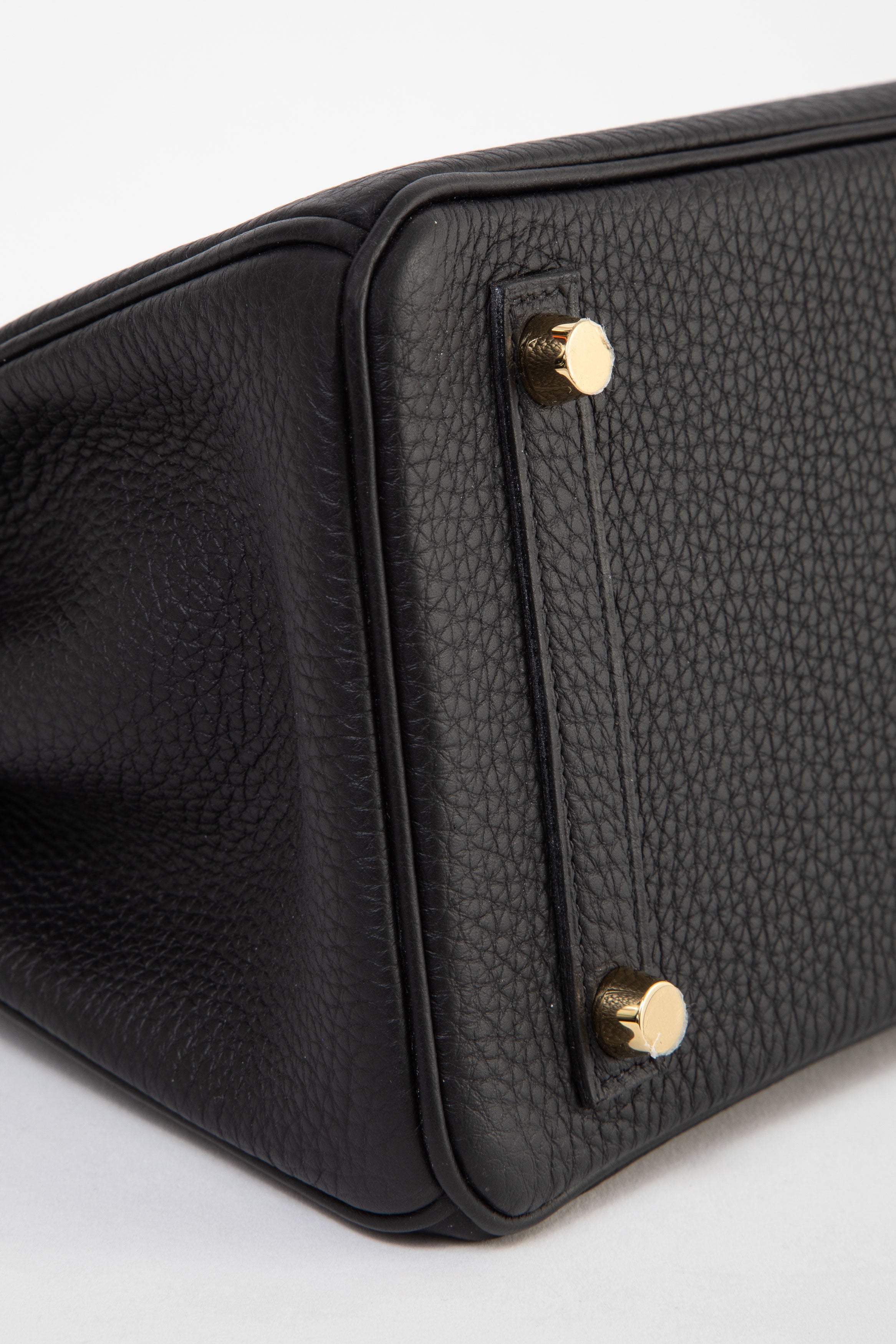 Hermes 2021 Black Togo Leather GHW Birkin 25