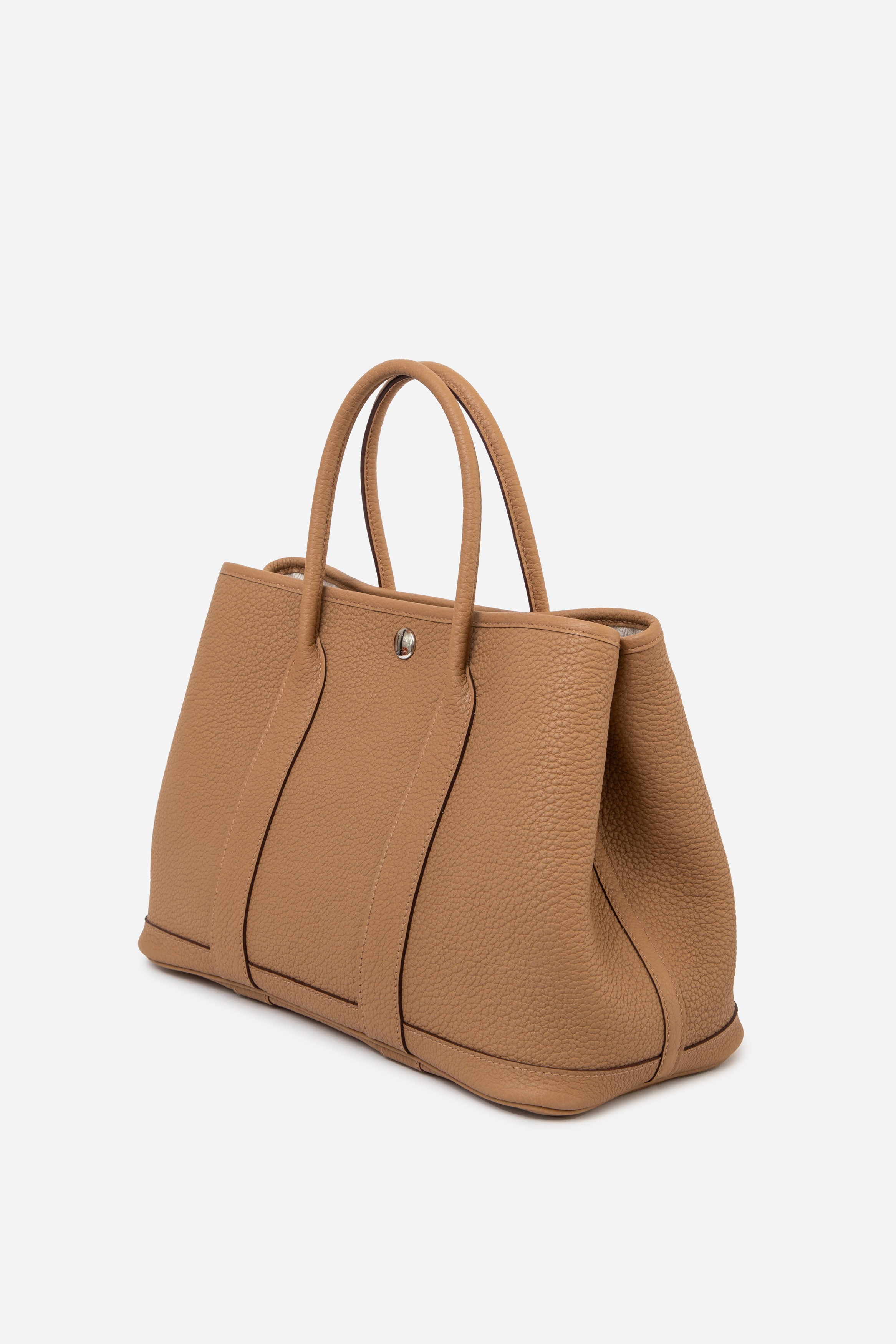 Hermes 2022 Biscuit Negonda Leather Garden Party 30