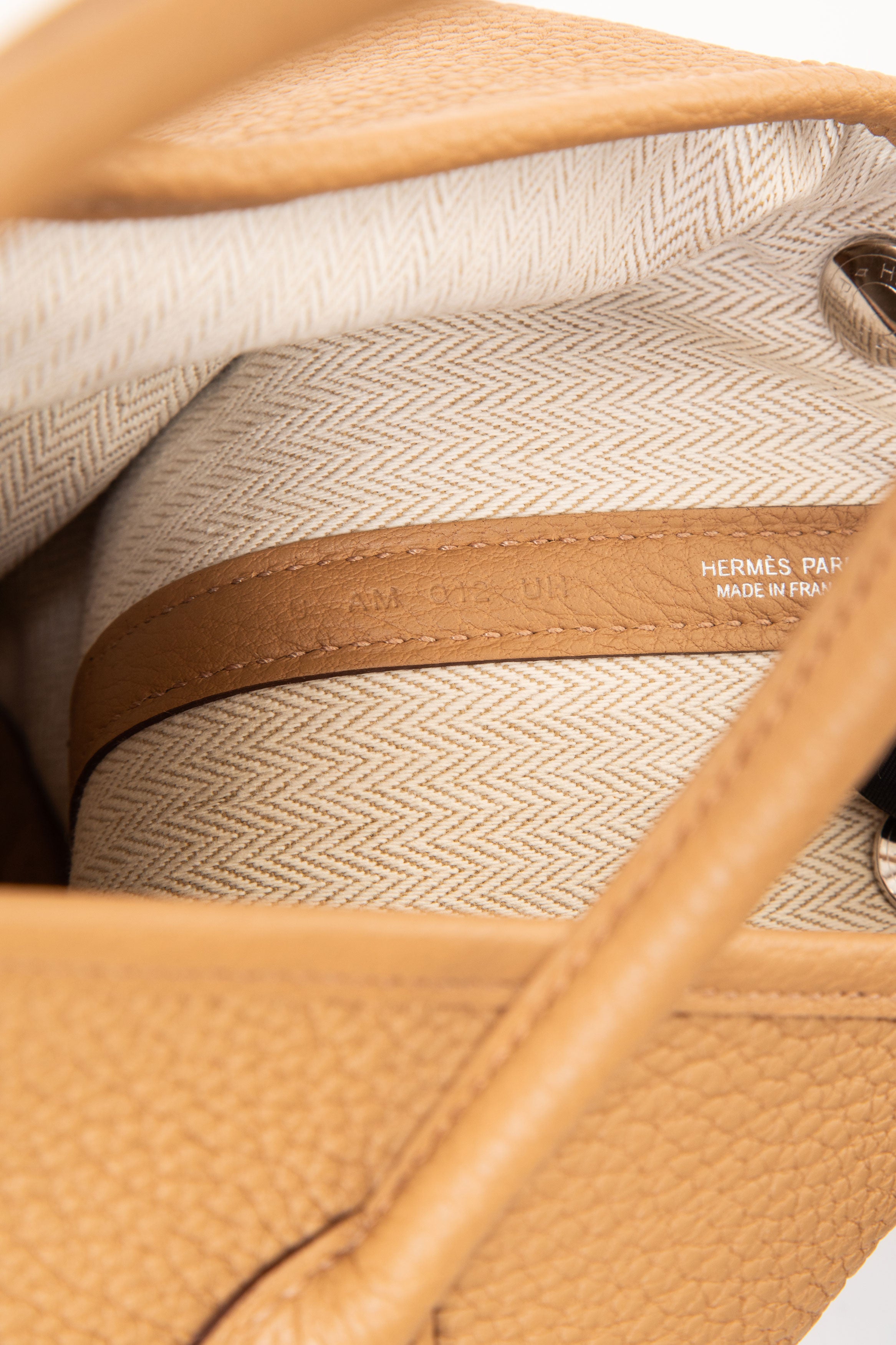 Hermes 2022 Biscuit Negonda Leather Garden Party 30