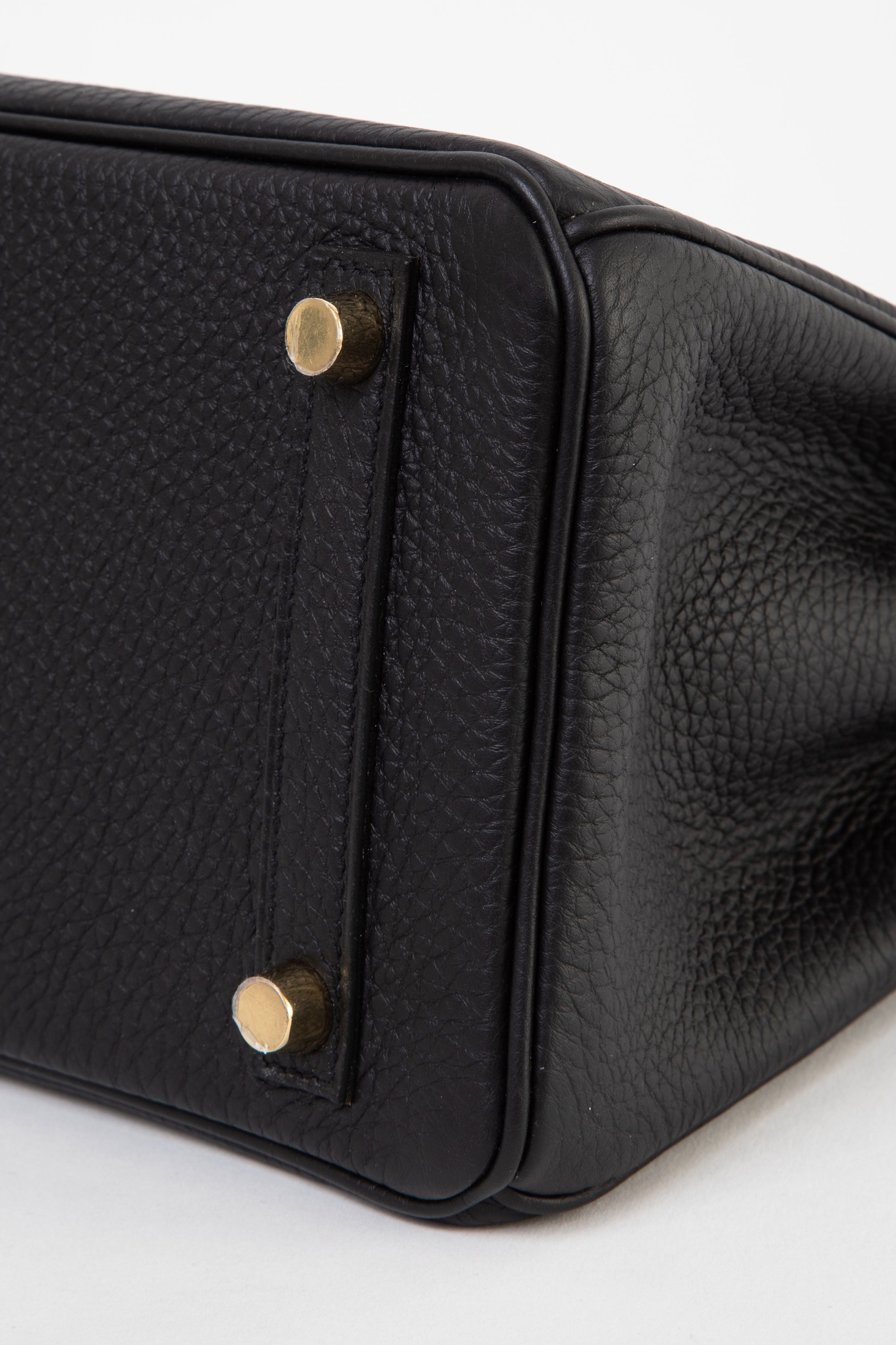 Hermes 2021 Black Togo Leather GHW Birkin 25