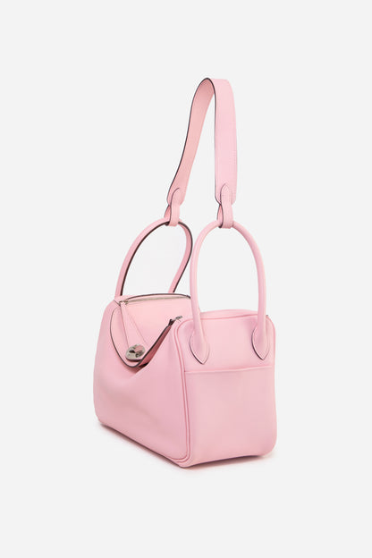 Hermes 2016 Pink Swift Leather Lindy 26