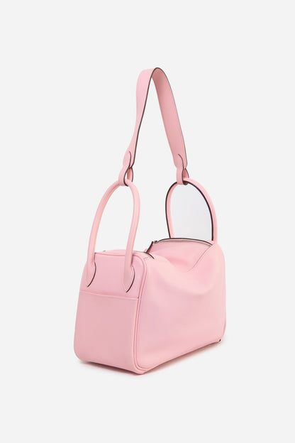 Hermes 2016 Pink Swift Leather Lindy 26