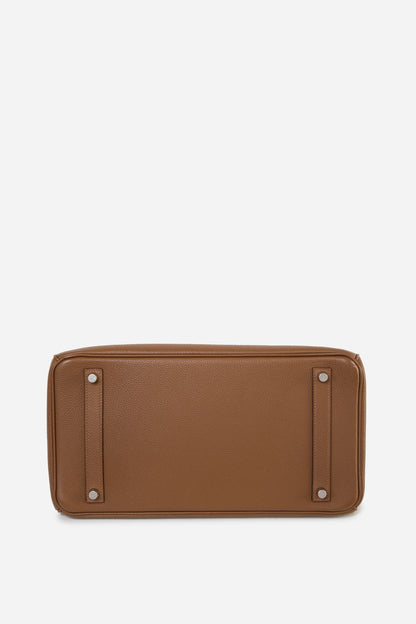 Hermes 2009 Brown Togo Leather Birkin 35