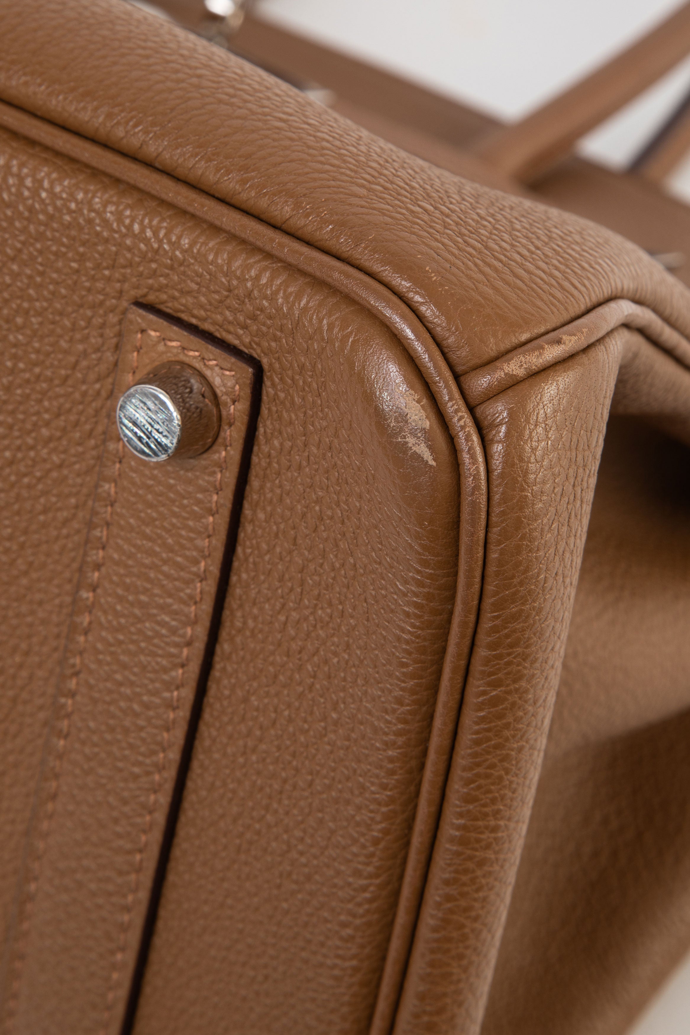 Hermes 2009 Brown Togo Leather Birkin 35