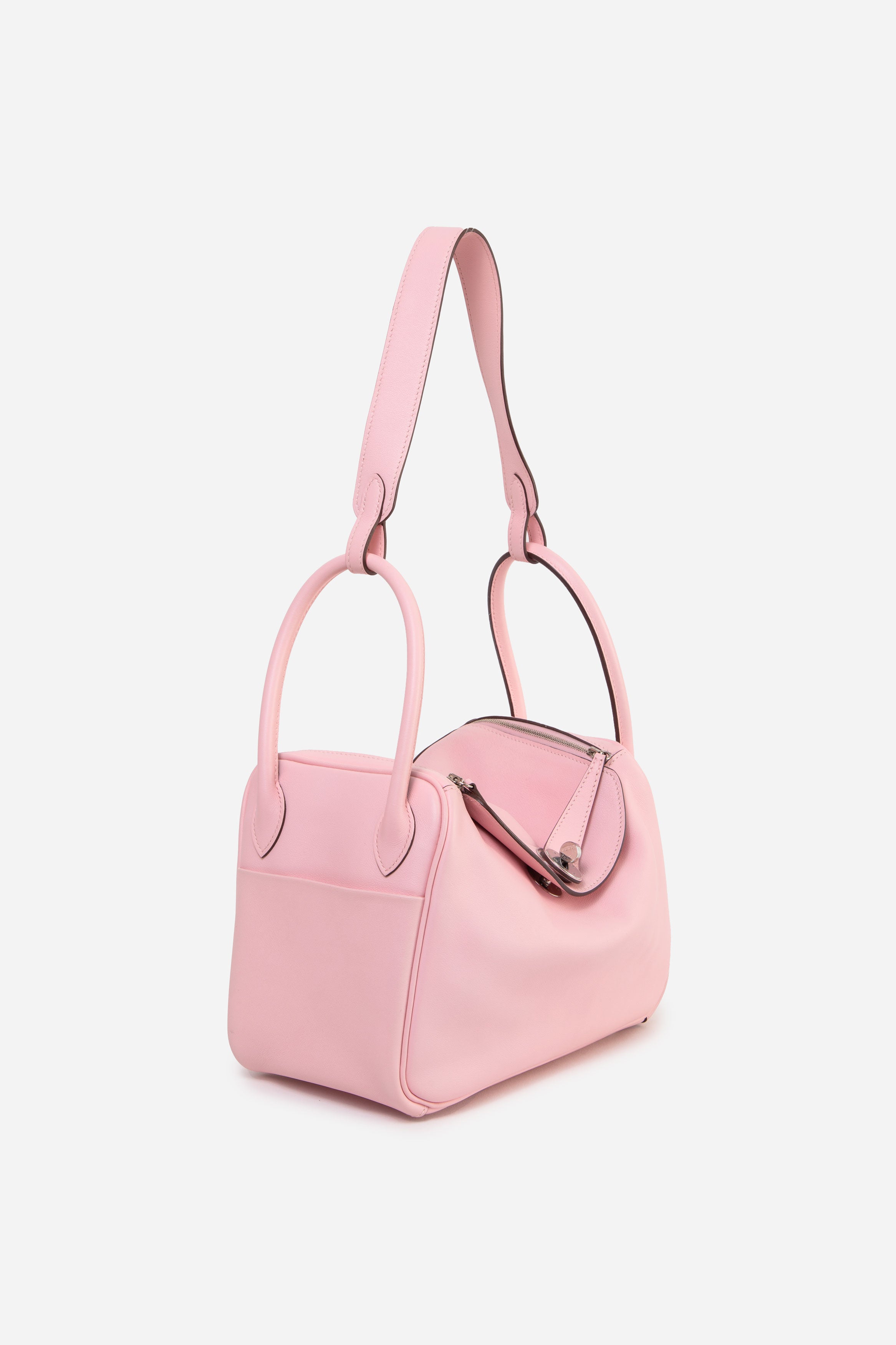 Hermes 2016 Pink Swift Leather Lindy 26