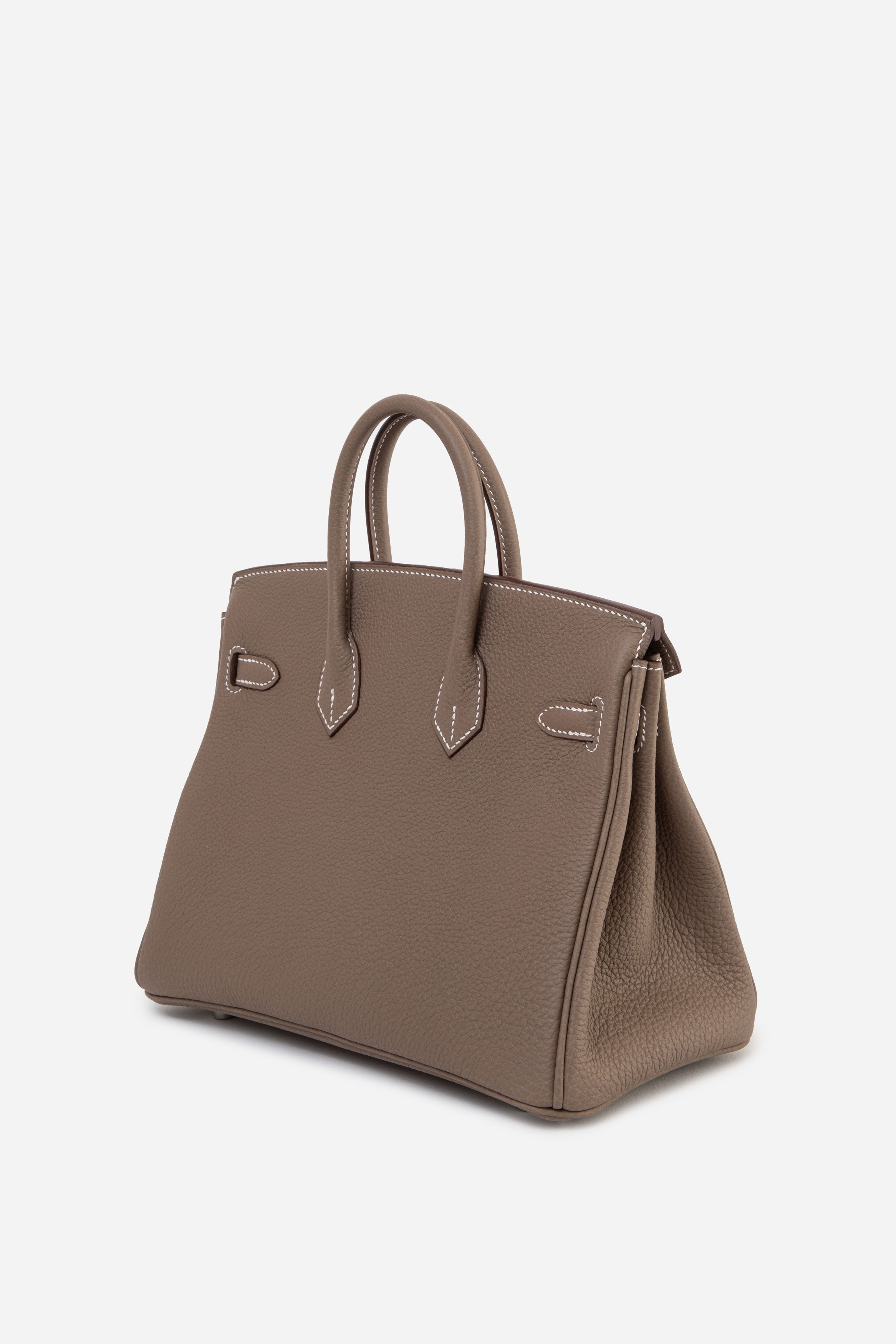 Hermes 2024 Etoupe Togo Leather Birkin 25