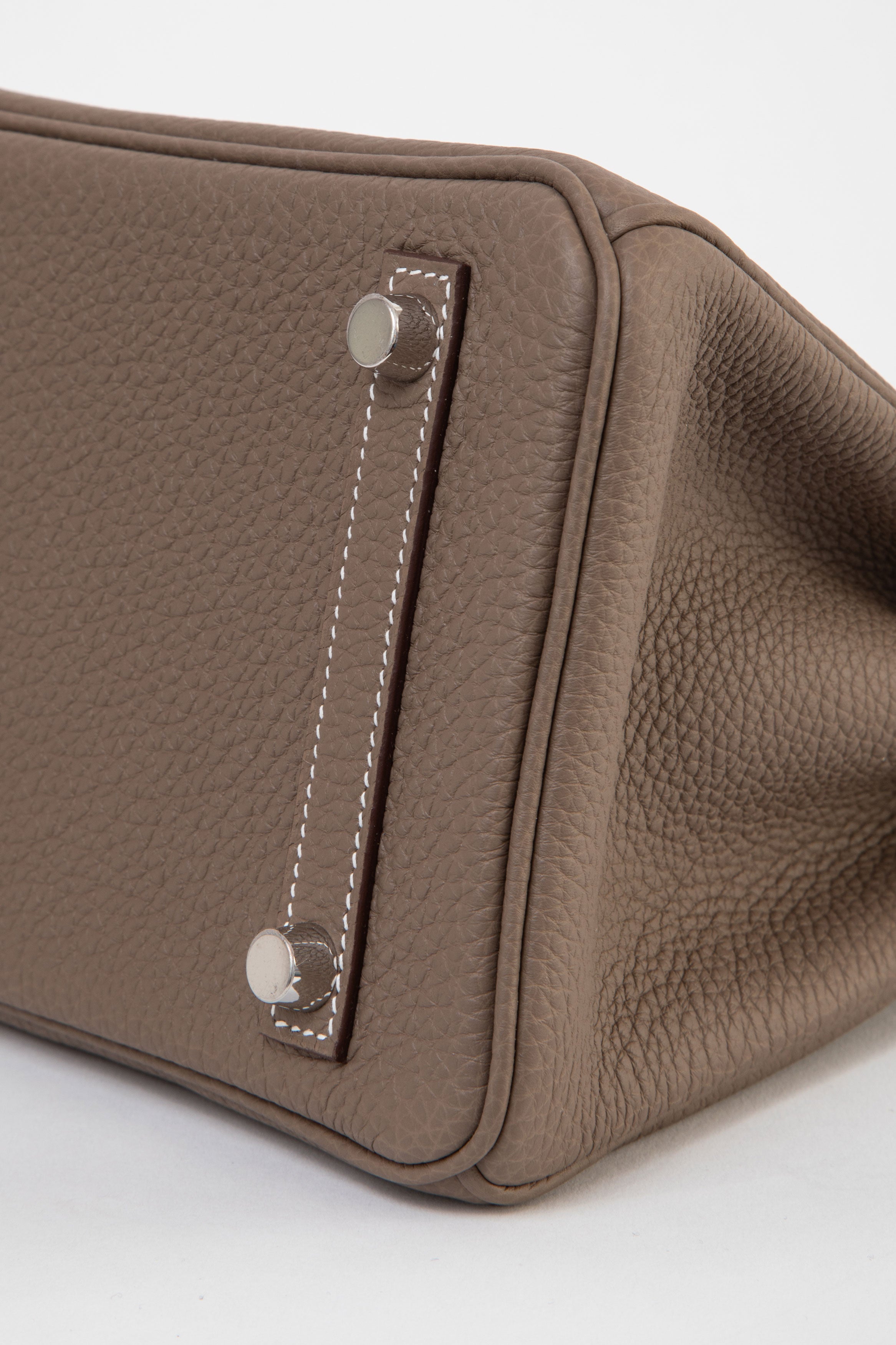 Hermes 2024 Etoupe Togo Leather Birkin 25