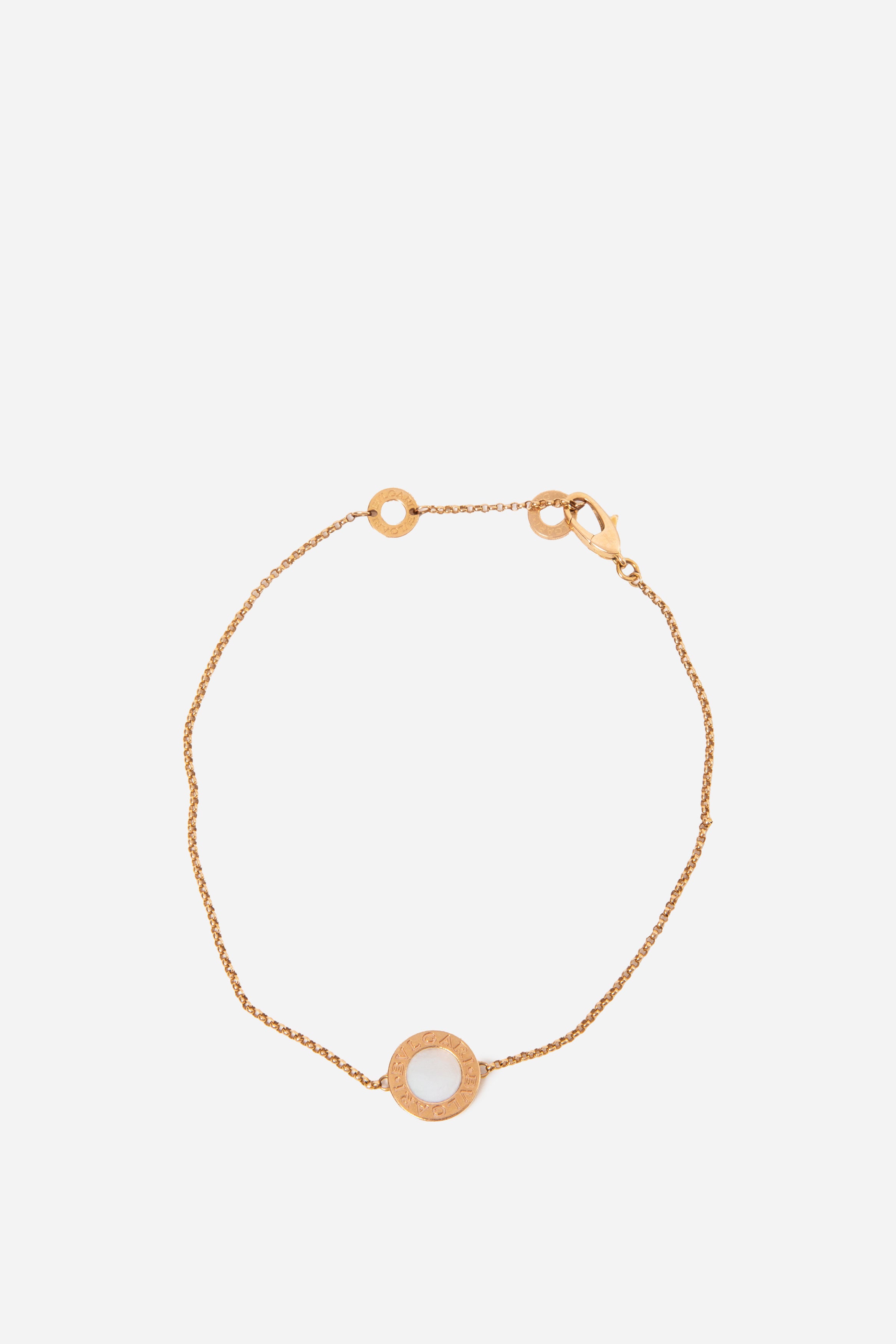BVLGARI18K Mother-of-pearl Bracelet