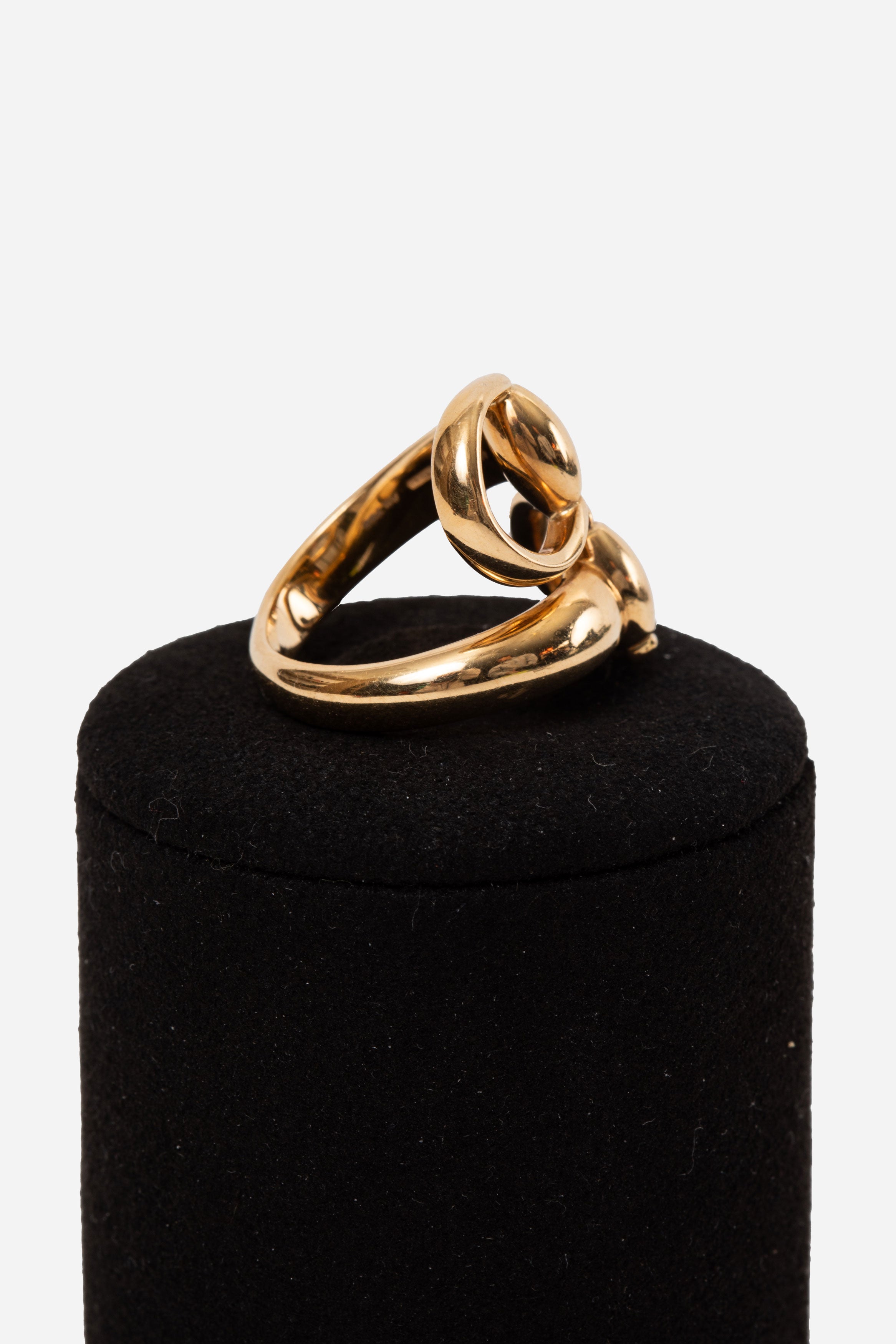 Gucci Horsebit 18K Contrarie Ring