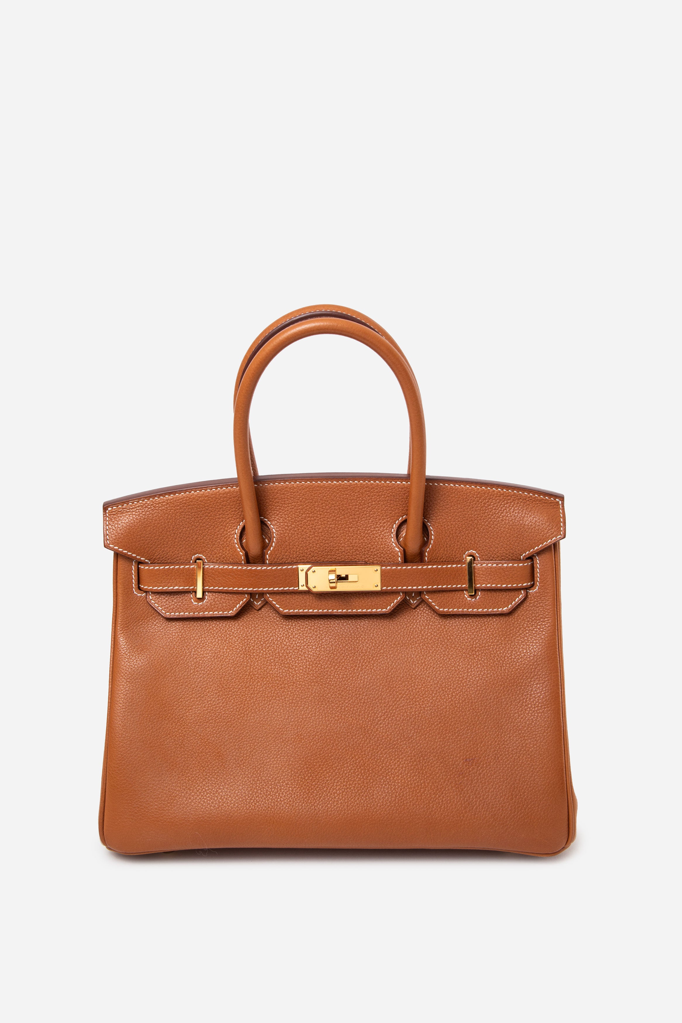 Hermès 2019 Fauve Barenia Faubourg Birkin 30 GHW