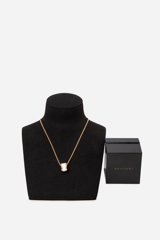 Bvlgari B.zero1 Necklace with 18K/White Ceramic