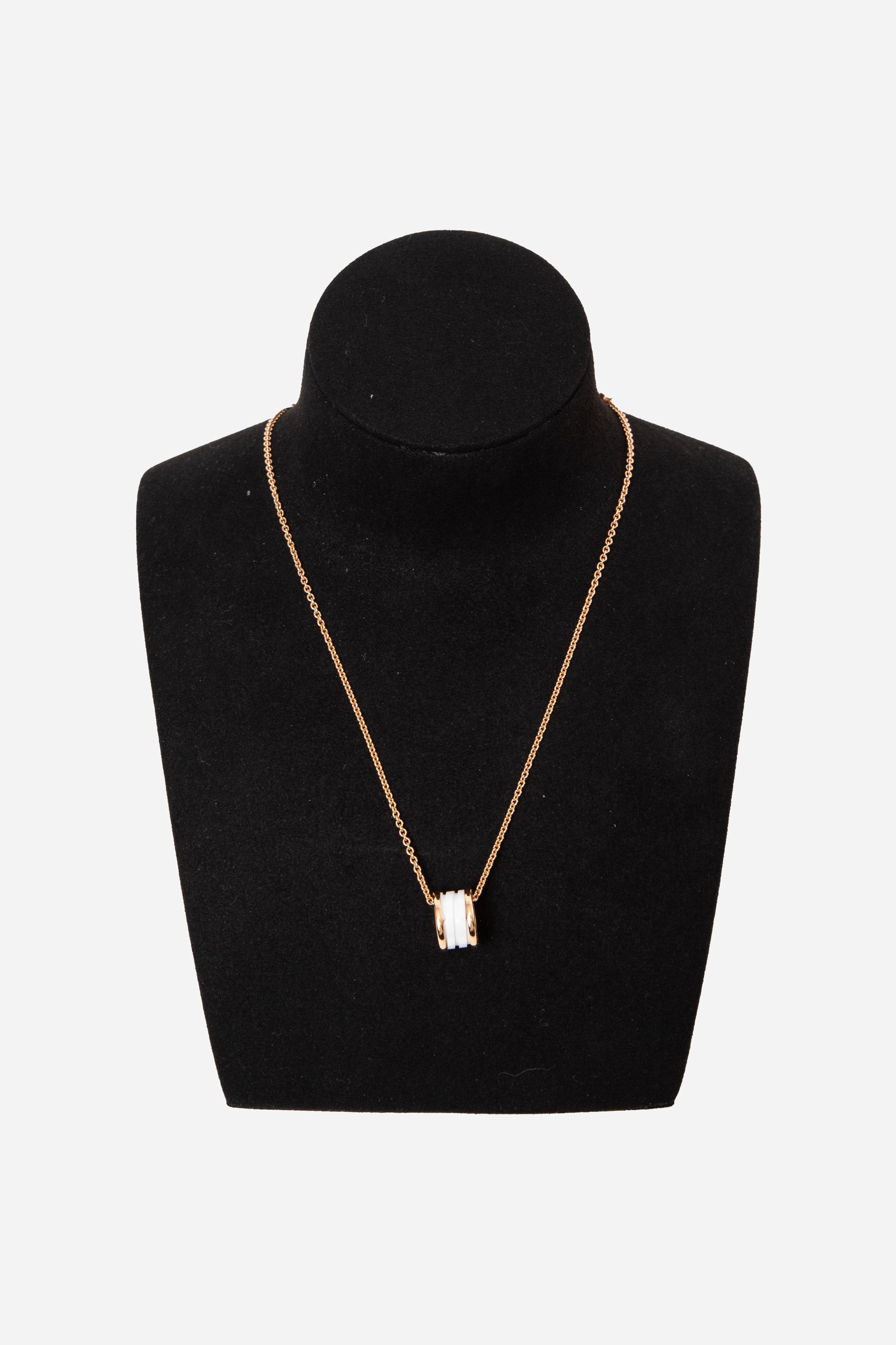 Bvlgari B.zero1 Necklace with 18K/White Ceramic