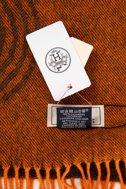 Hermes Circuit 24 Faubourg Cashmere Scarf NWT