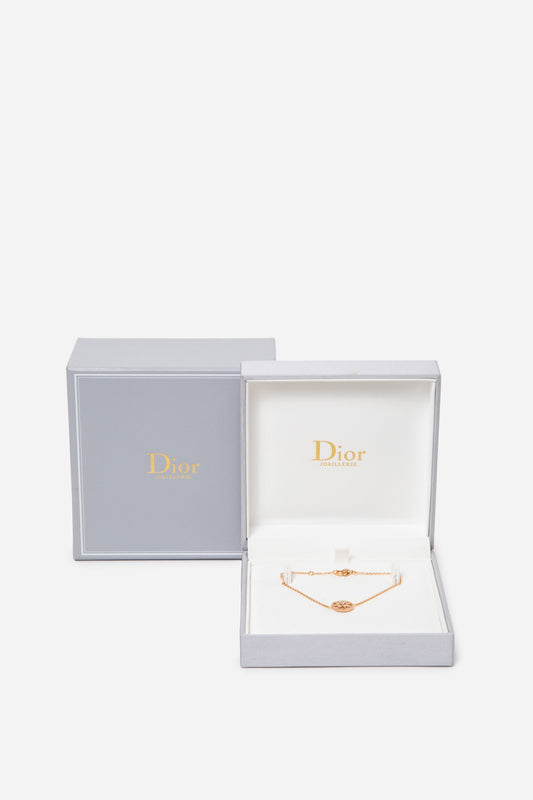 Dior Rose des Vents Bracelet 18K/Diamond/Pink Opal