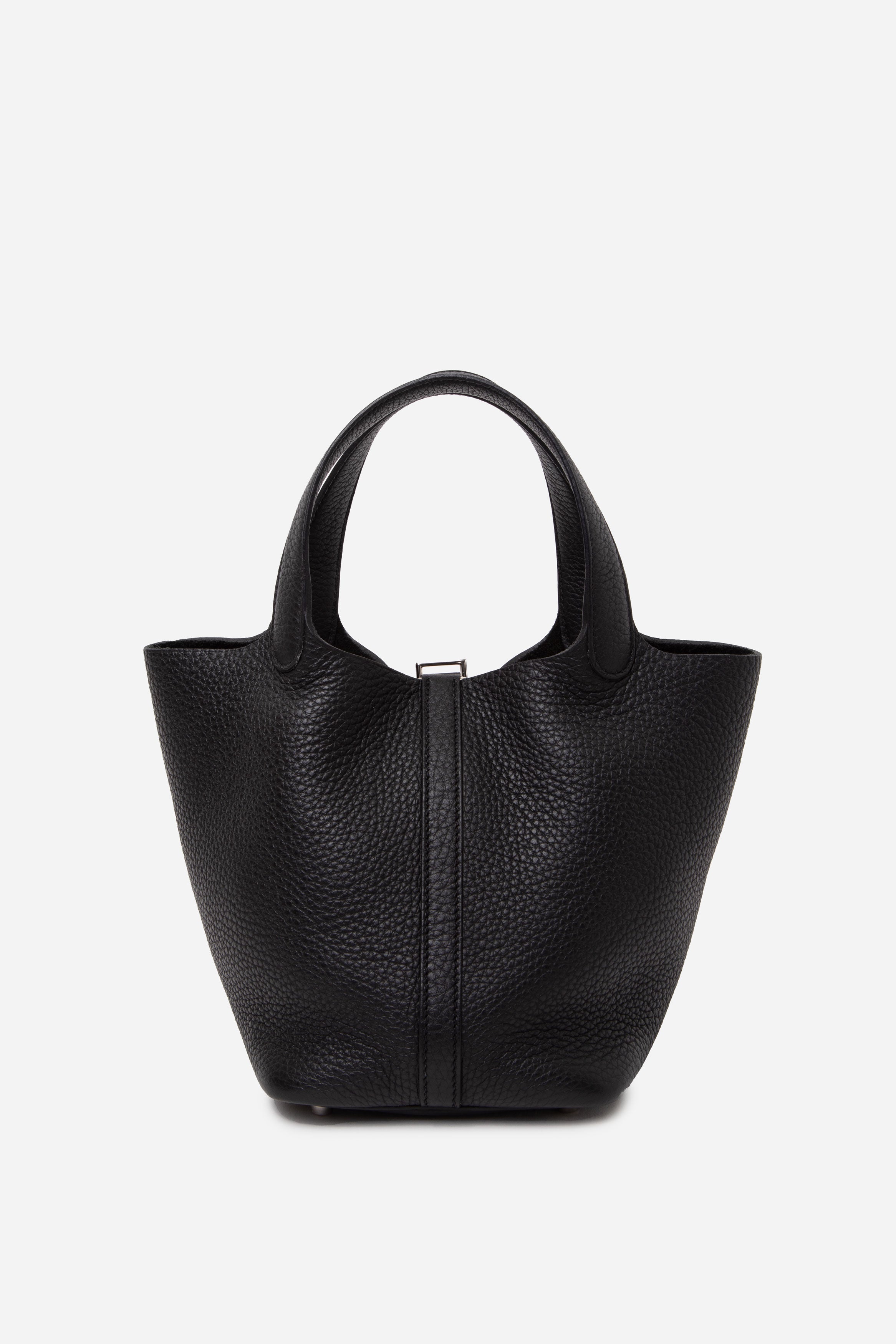 Hermès 2021 Black Clemence Picotin 18
