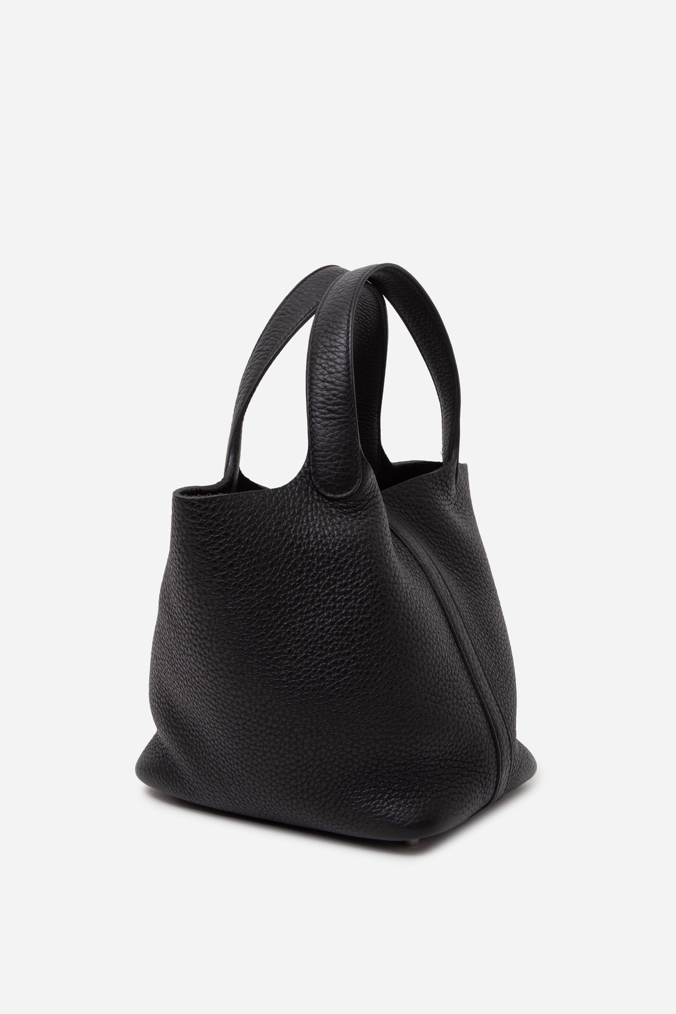 Hermès 2021 Black Clemence Picotin 18