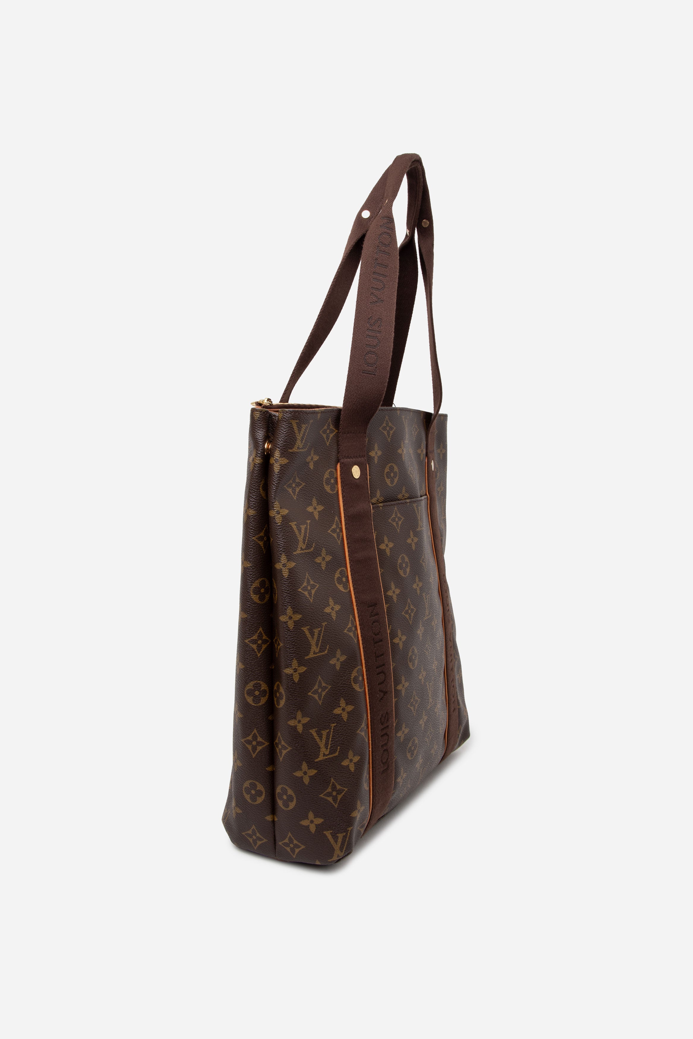 Louis Vuitton 2008 Brown Monogram Canvas Cabas Beaubourg Tote
