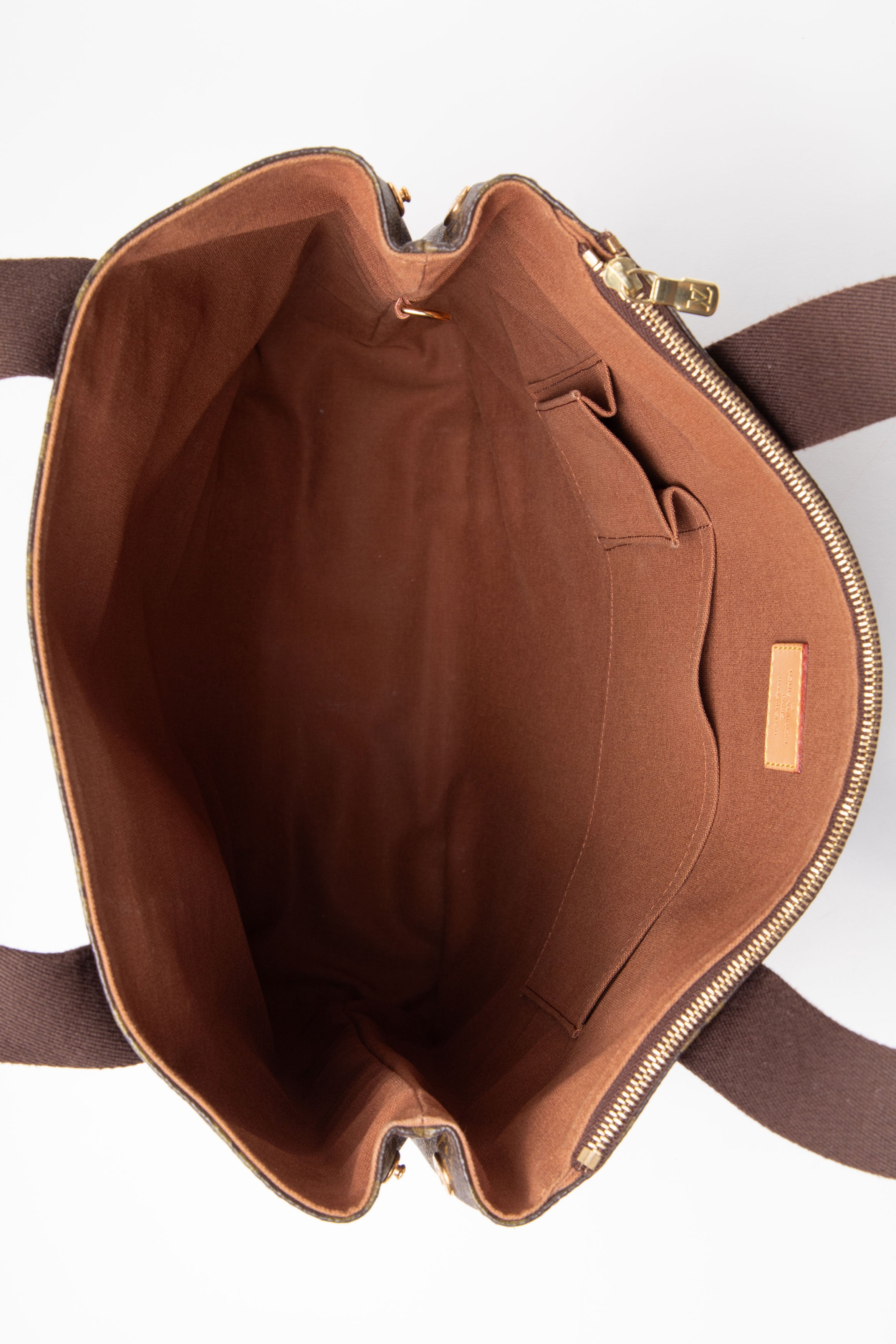 Louis Vuitton 2008 Brown Monogram Canvas Cabas Beaubourg Tote