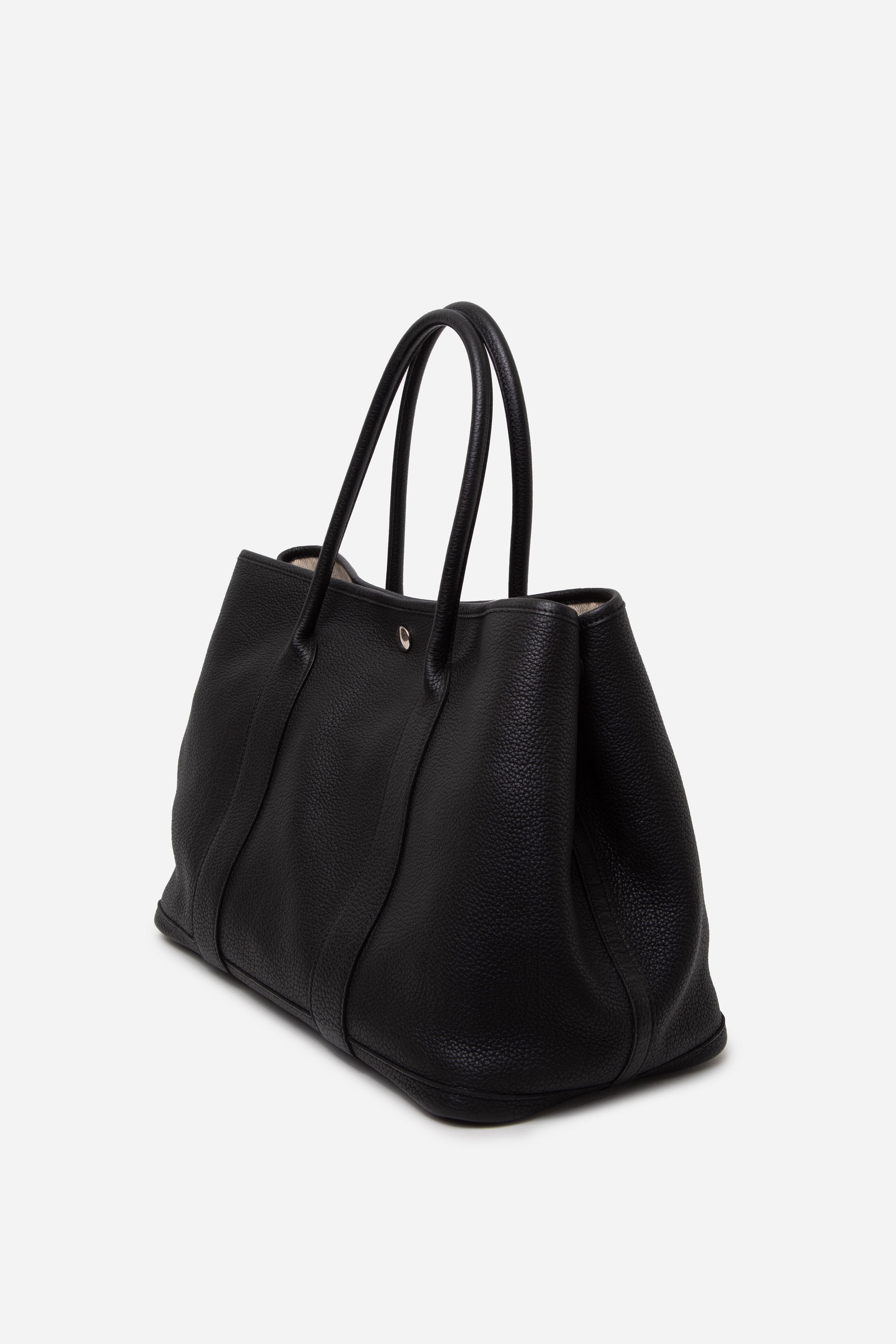 Hermes 2012 Black Togo Garden Party 36