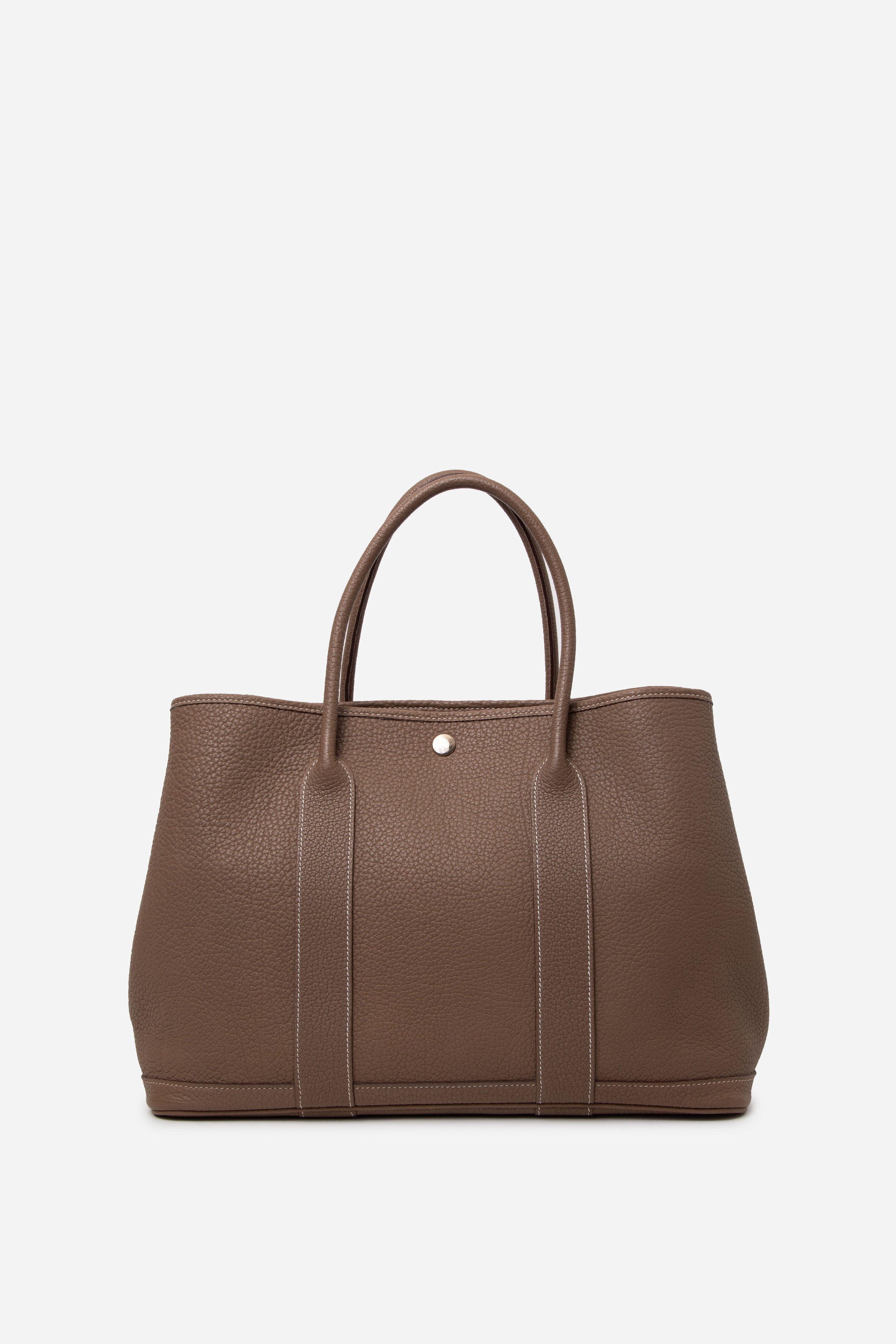 Hermes 2014 Etoupe Clemence Garden Party 36