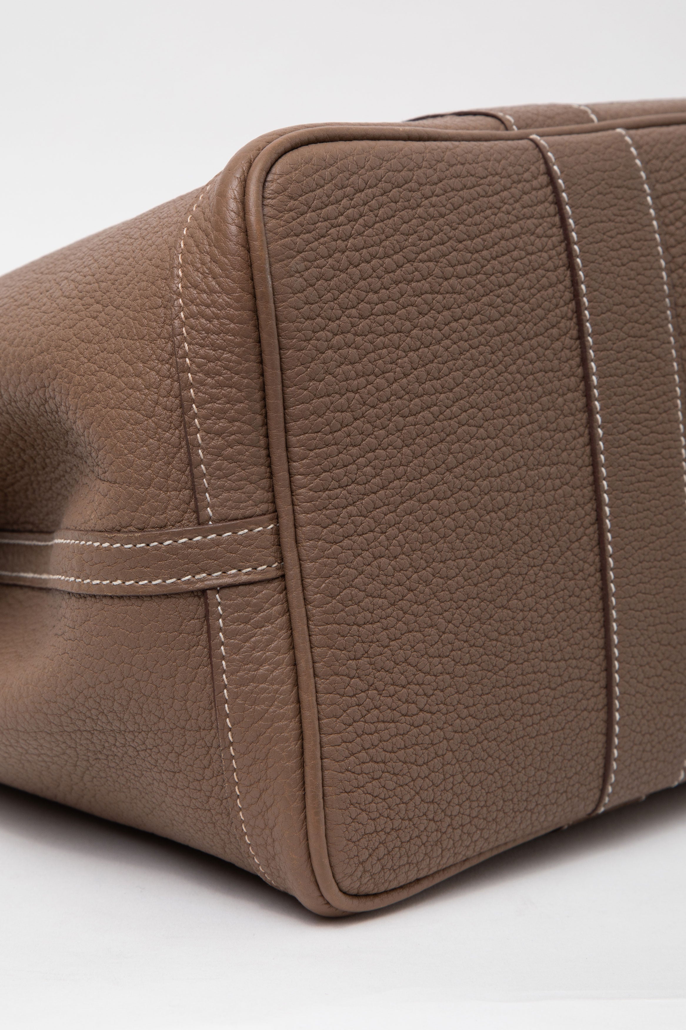 Hermes 2014 Etoupe Clemence Garden Party 36