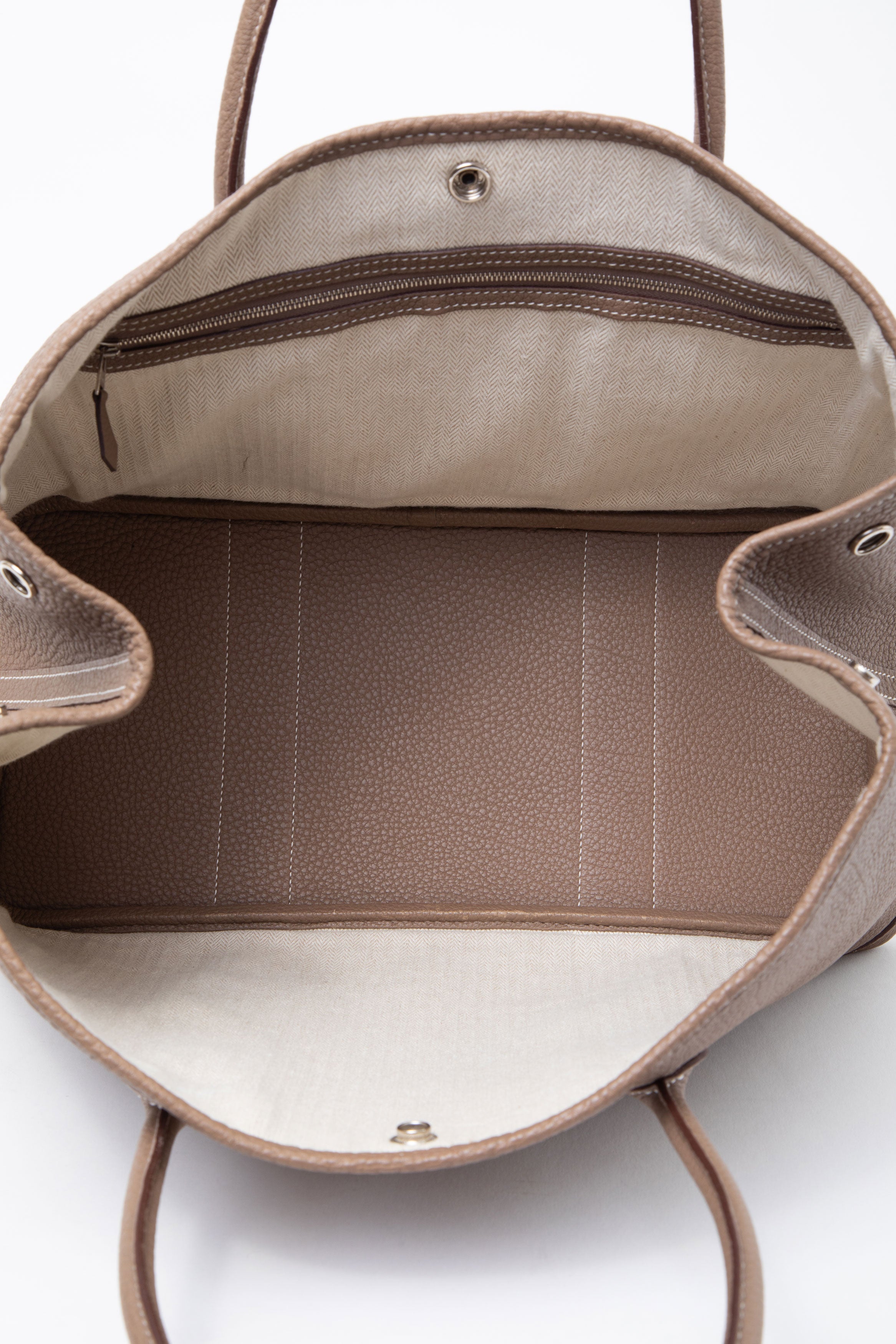 Hermes 2014 Etoupe Clemence Garden Party 36