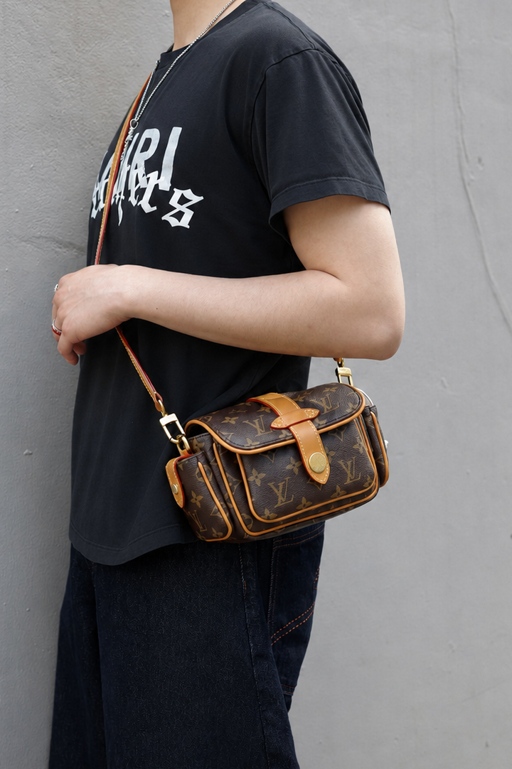 Louis Vuitton 2025 Monogram Cargo Wearable Wallet Crossbody Bag