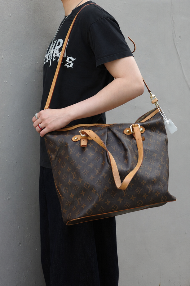 Louis Vuitton 2008 Monogram Palermo GM Top Handle With Strap