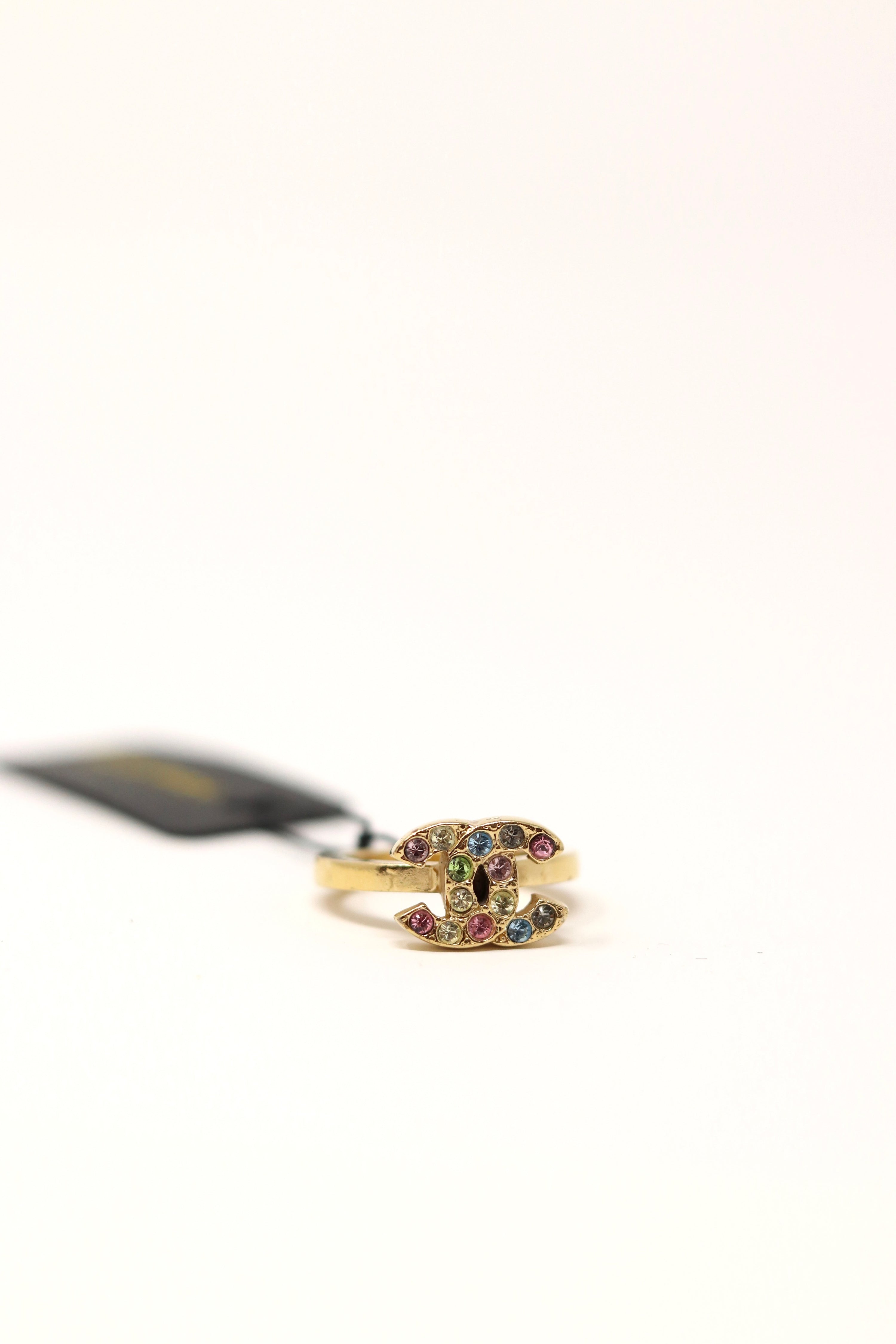 Pre-Owned Chanel Rhinestone Ring