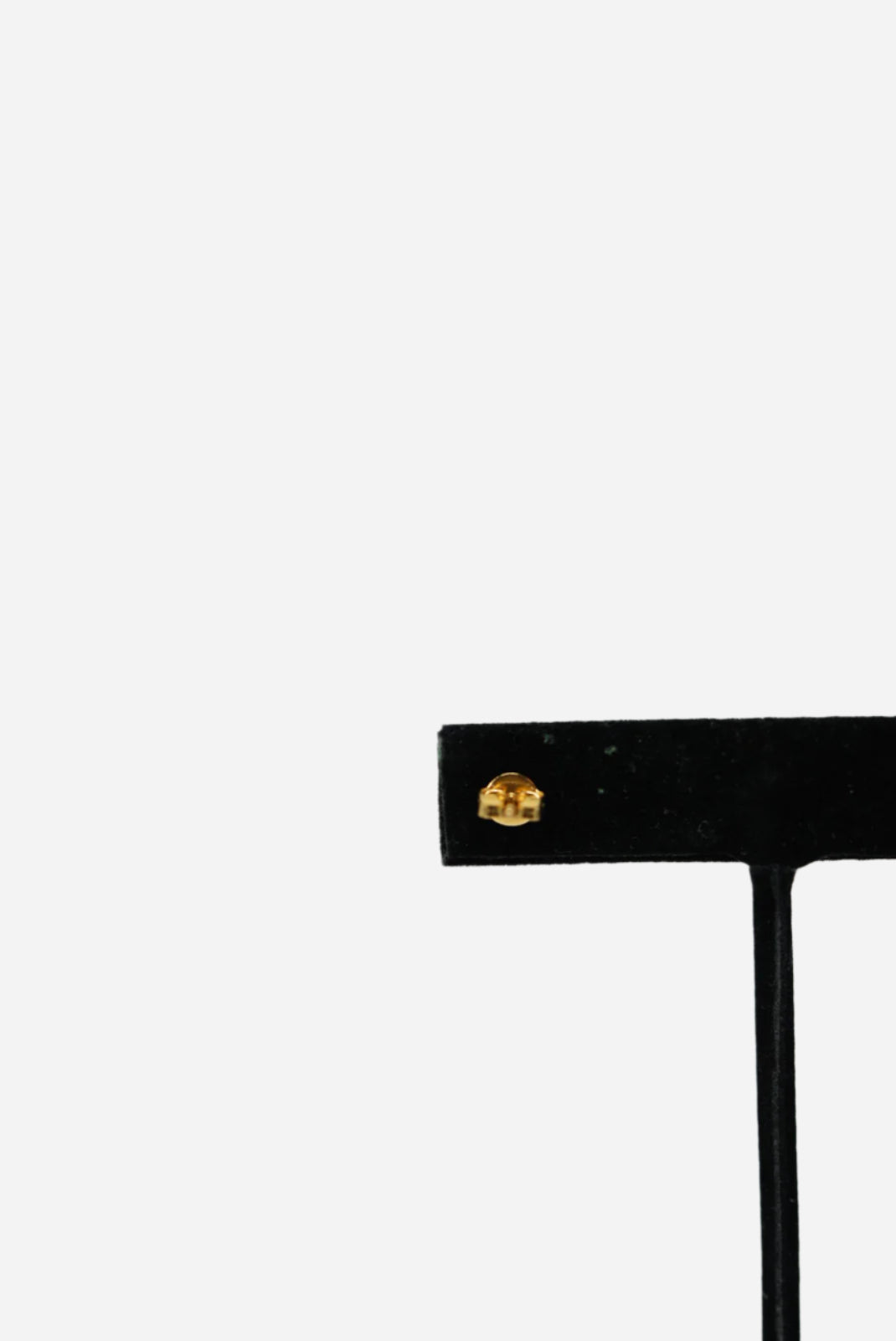 Celine Triomphe Studs in Brass Earring
