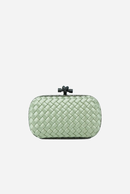 Bottega Veneta Intrecciato Knot Clutch