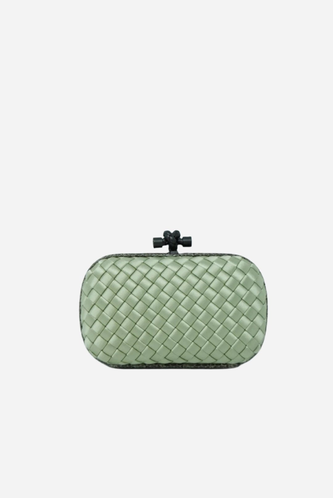 Bottega Veneta Intrecciato Knot Clutch