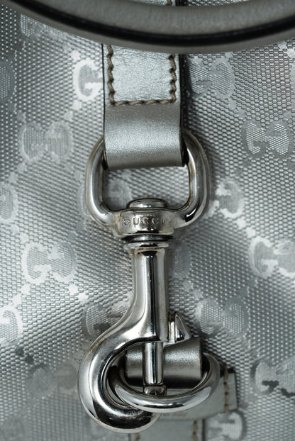 Gucci Imprime Silver GG Joy Shoulder Bag