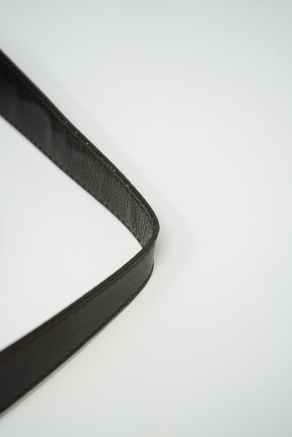 Celine triomphe Denim Shoulder Bag